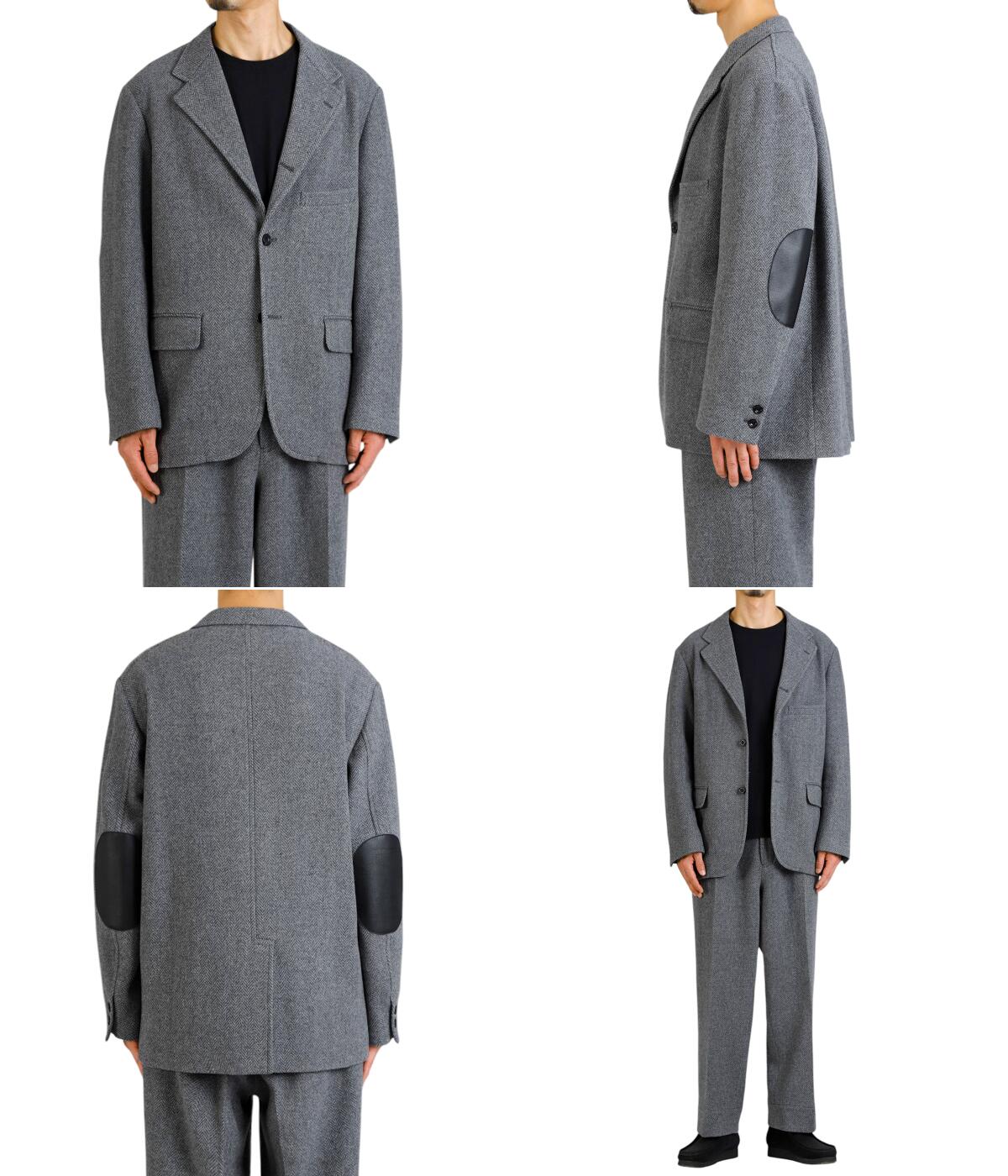 AVANDRESS★韓国★人気★Tweed Colored Wool Jacket 2色 ロゴ A'GAM/9×.kom『WaiKei/ワイケイ』Maltese cloudy hood /クラウ