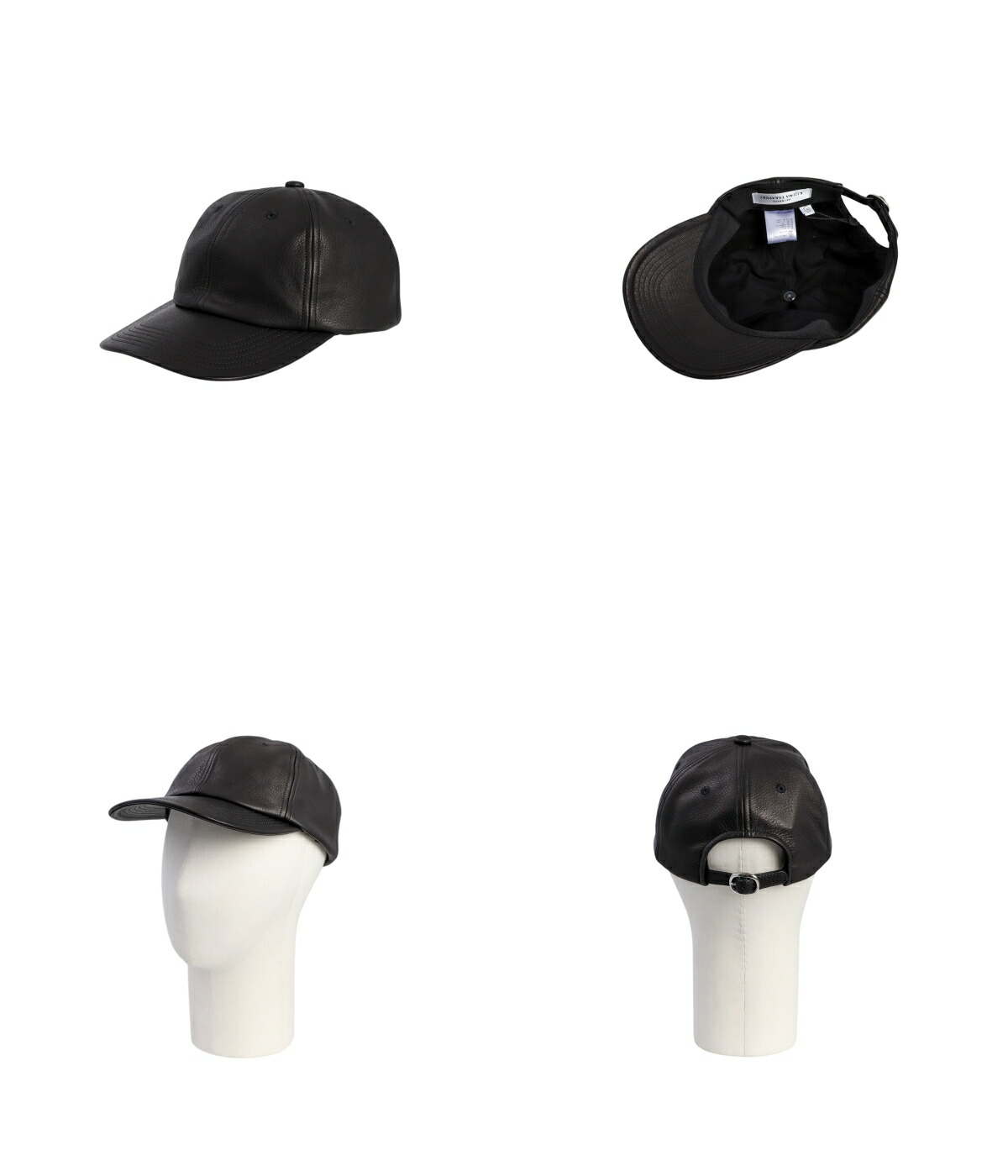 KIJIMA TAKAYUKI / キジマ タカユキ ： COWHIDE 6PANEL CAP