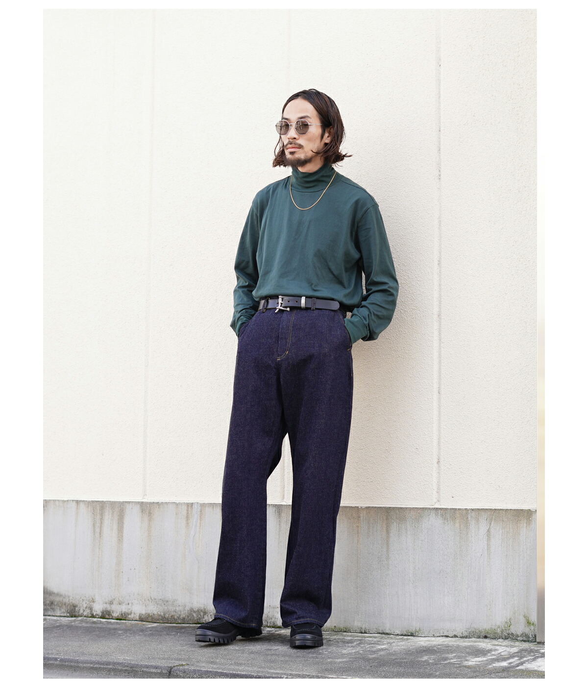 PORT BY ARK PORT BY ARK / ポートバイアーク ： High Neck L/S / 全2