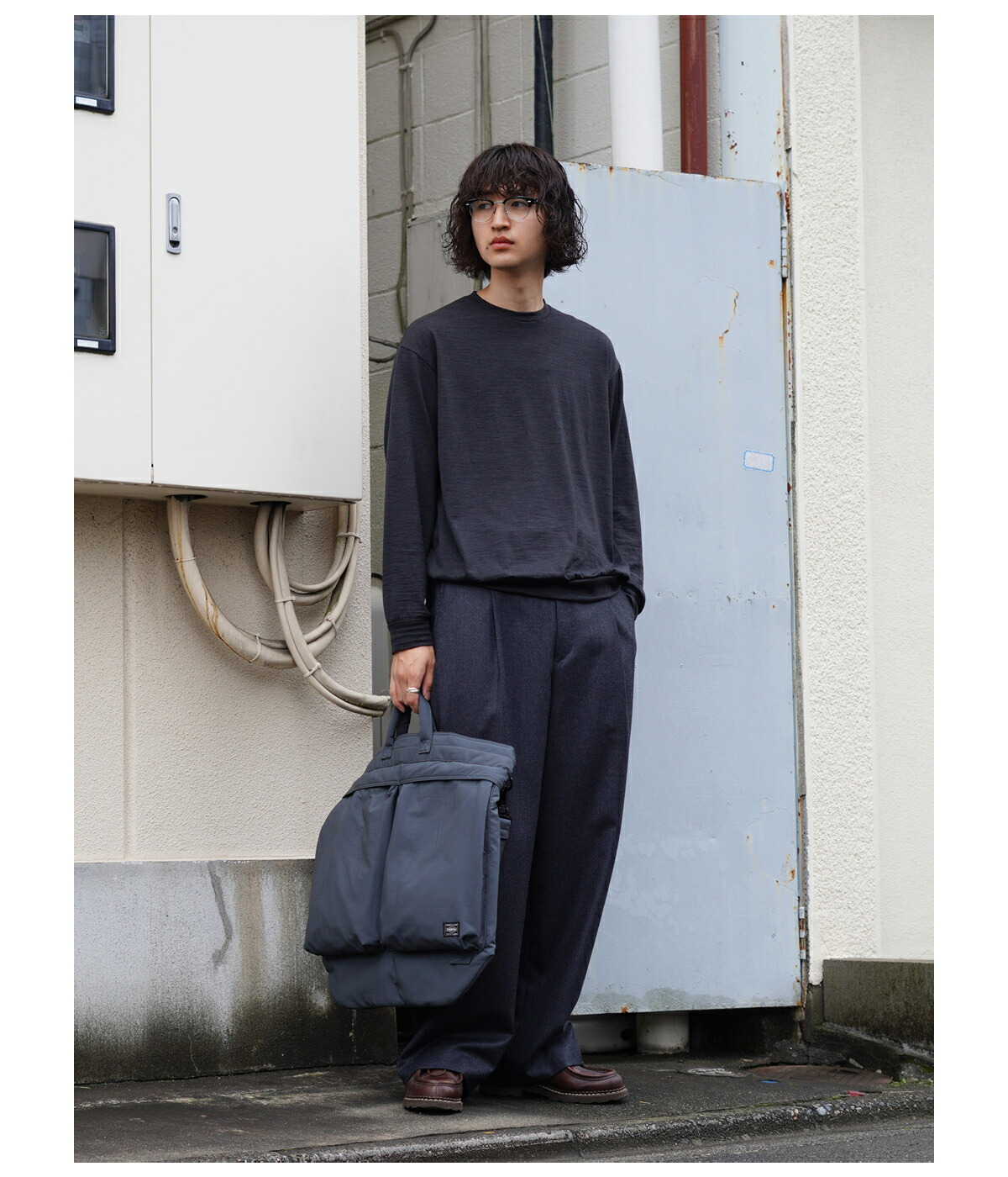marka / マーカ ： CREW NECK - 2/72 WOOL SINGLE JERSEY