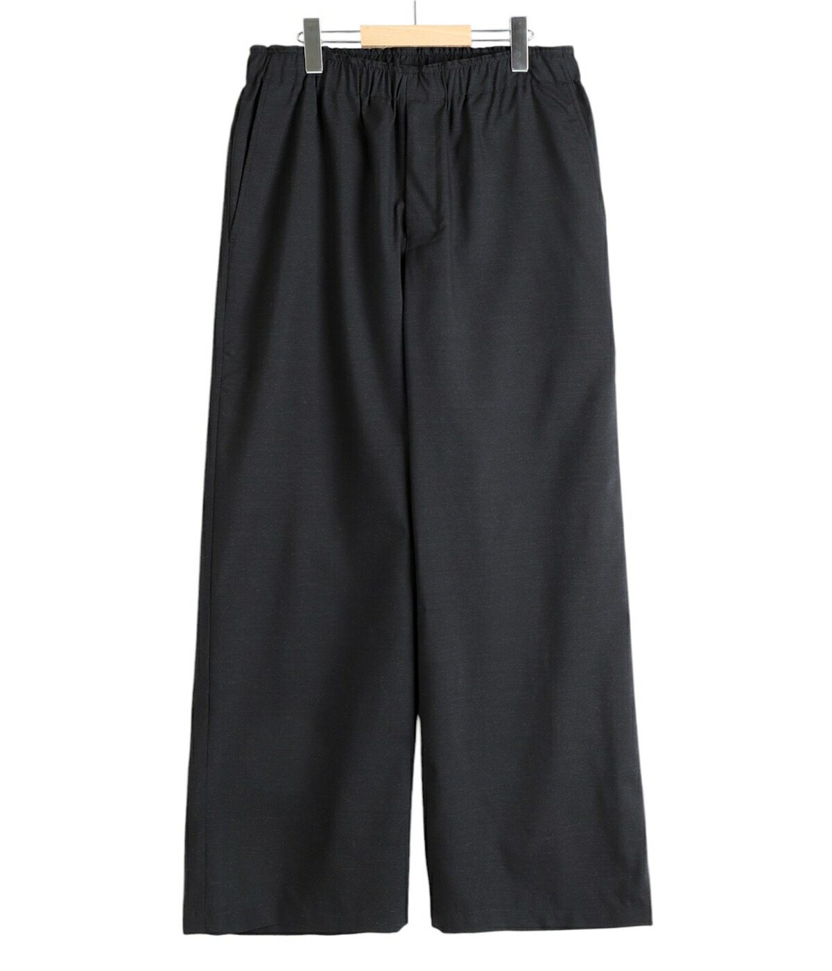 marka（マーカ） ： WIDE LEG EASY PANTS - 2/72 washer wool tropical