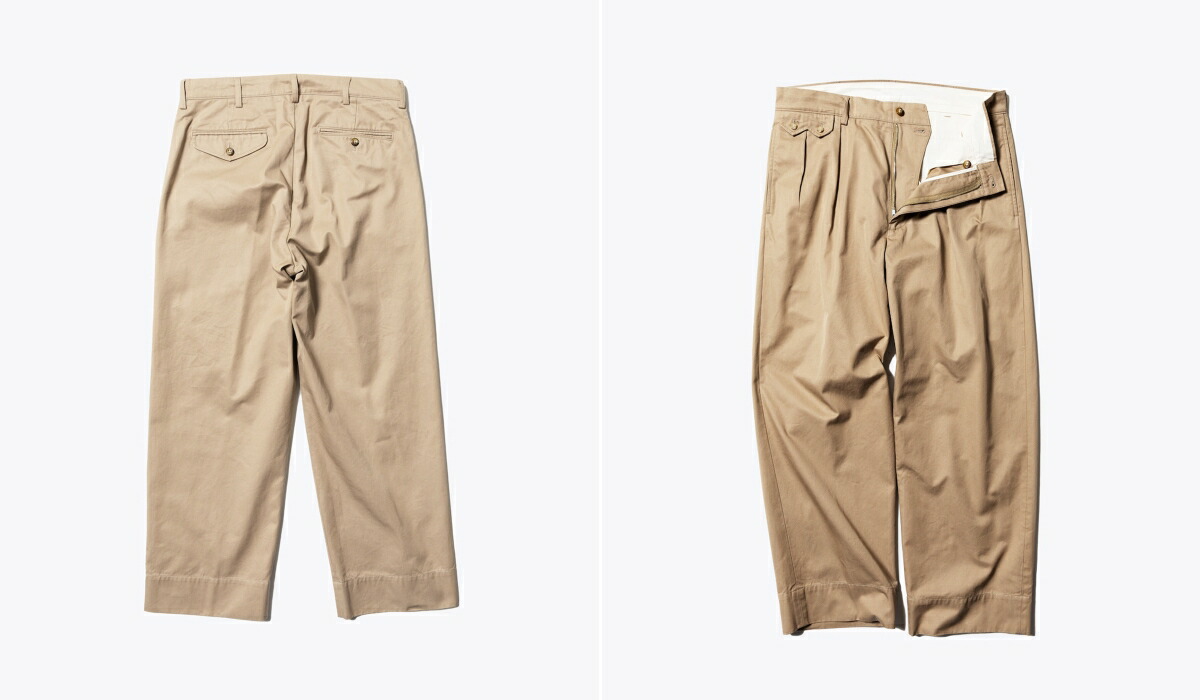 Unlikely / アンライクリー ： Sawtooth Flap 2P Trousers 2025