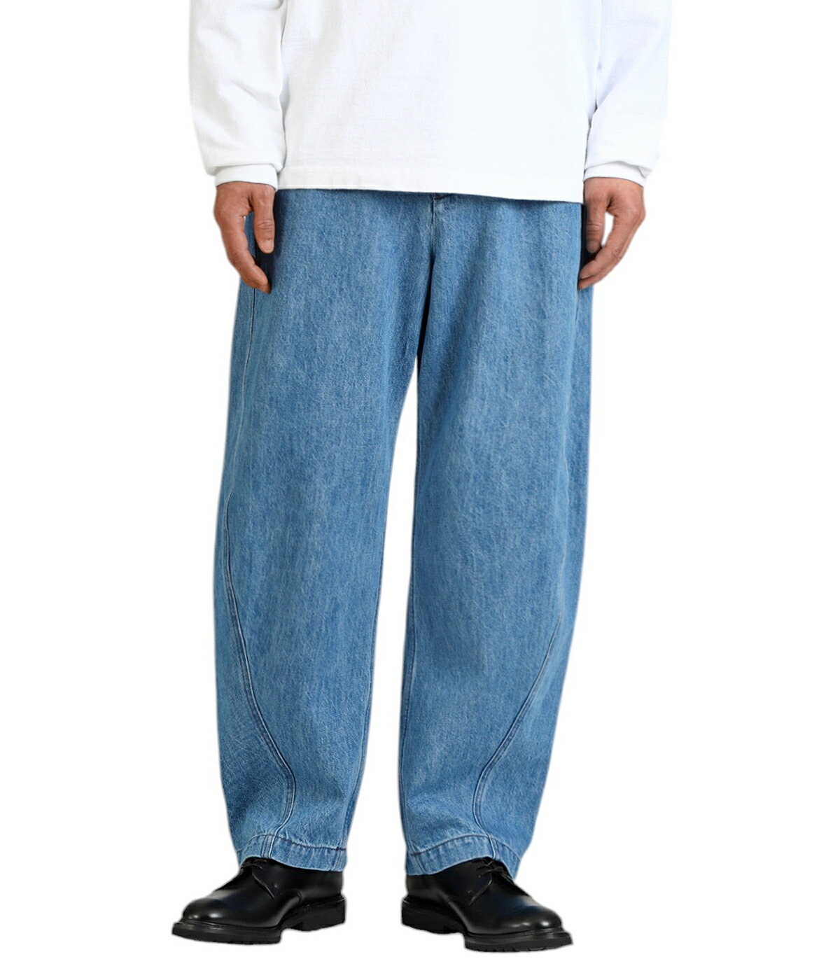 FARAH（ファーラー） ： Curved Wide Pants ： FR0501-M4016 : ARKnets