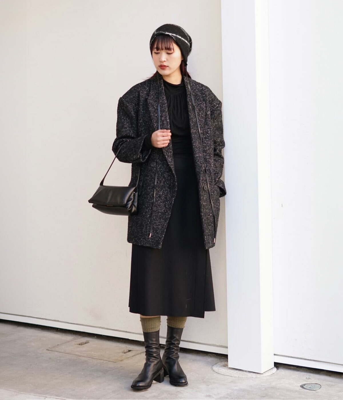 e*l様 guidi heal shoes 37 BLACK グイディ GUIDI Women's Classic Derby Shoes Laced Up Single