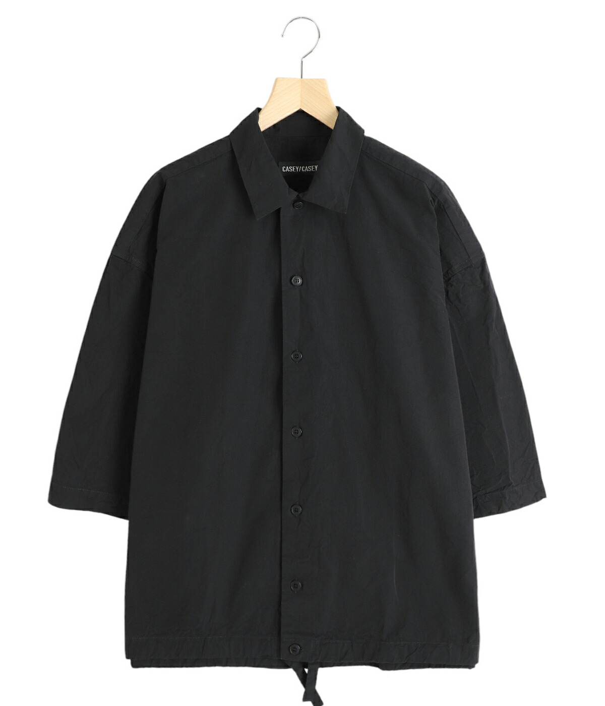 CASEY 【10%OFF】CASEY / ケイシー ： MILI VOLUME SHIRT 全2色