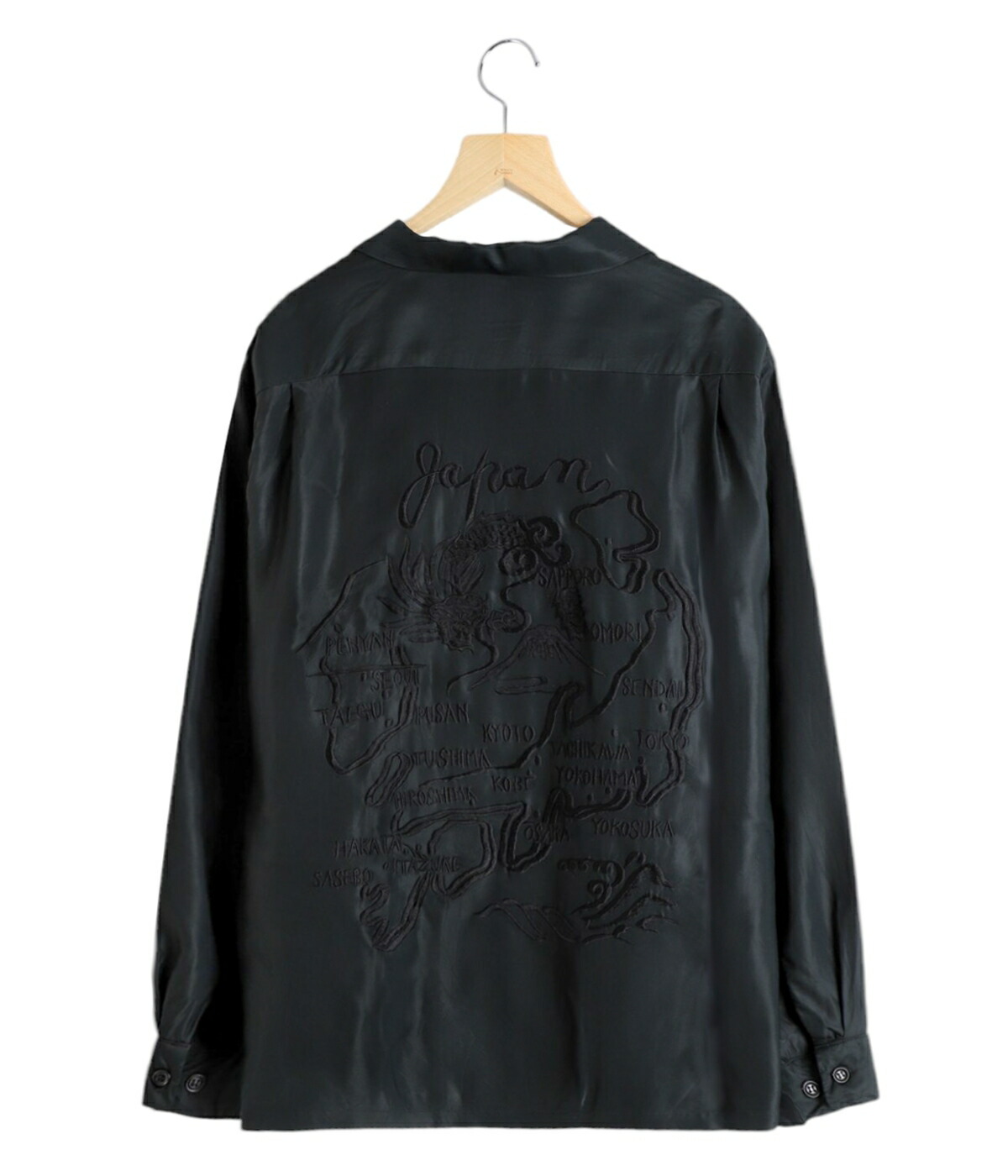 GOLD 東洋エンタープライズ / ゴールド ： ACETATE L/S SUKA SHIRT
