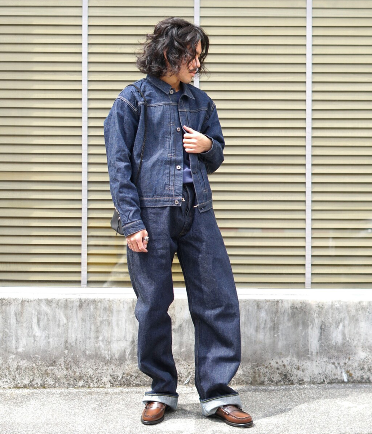 SUGAR CANE / シュガーケーン ： 14.25oz STANDARD DENIM 1947MODEL 