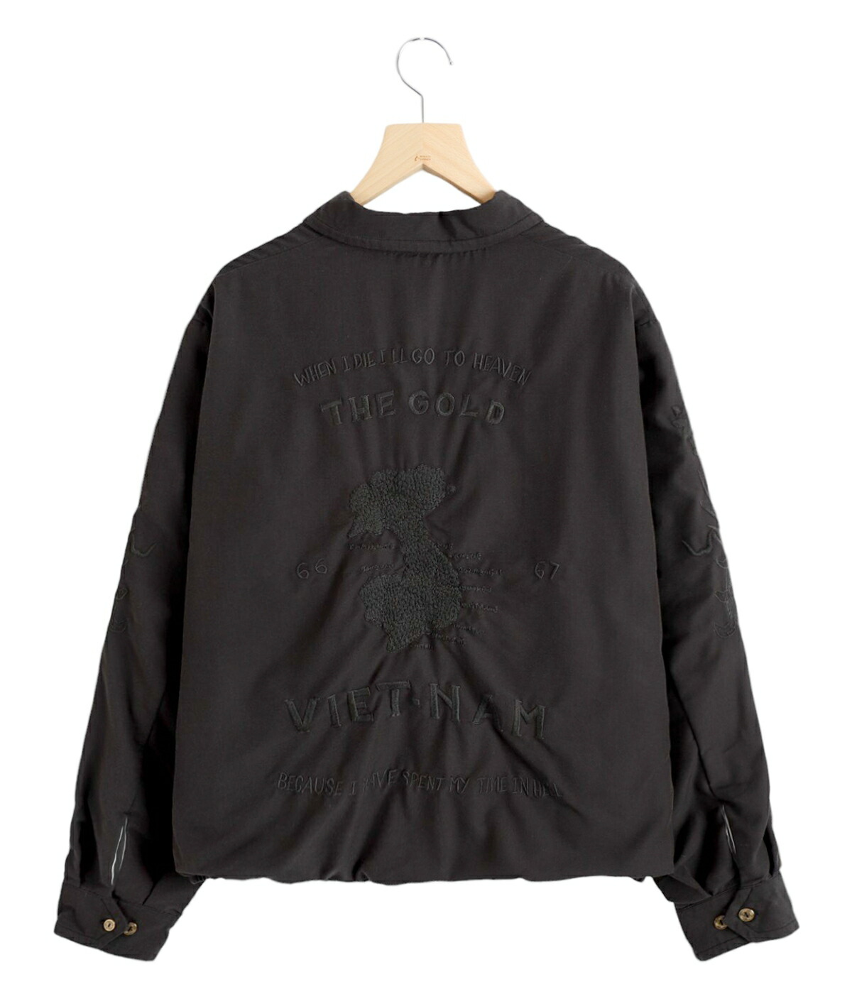 ジャケット・アウター VIETNAM JACKET AGED MODELPLEIKU VIET-NAM GOLD(ゴールド) - VIETNAM JACKET AGED MODEL PLEIKU VIET-NAM