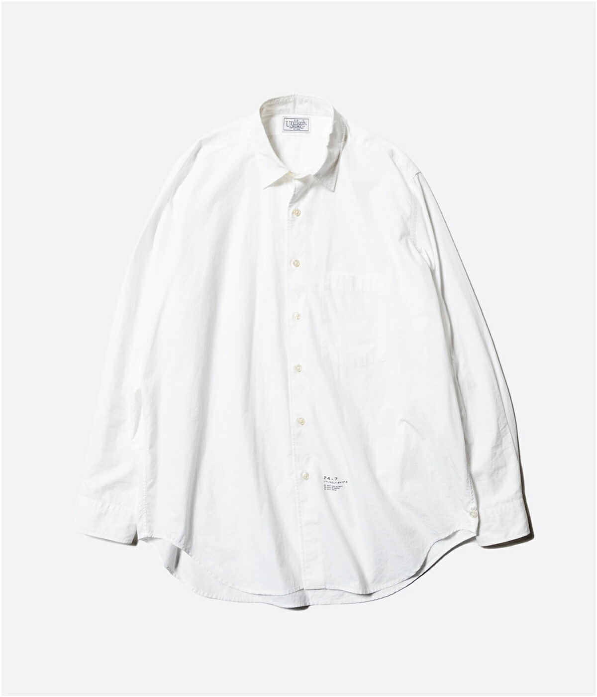 Unlikely / アンライクリー ： Regular Collar Shirts U25S-11
