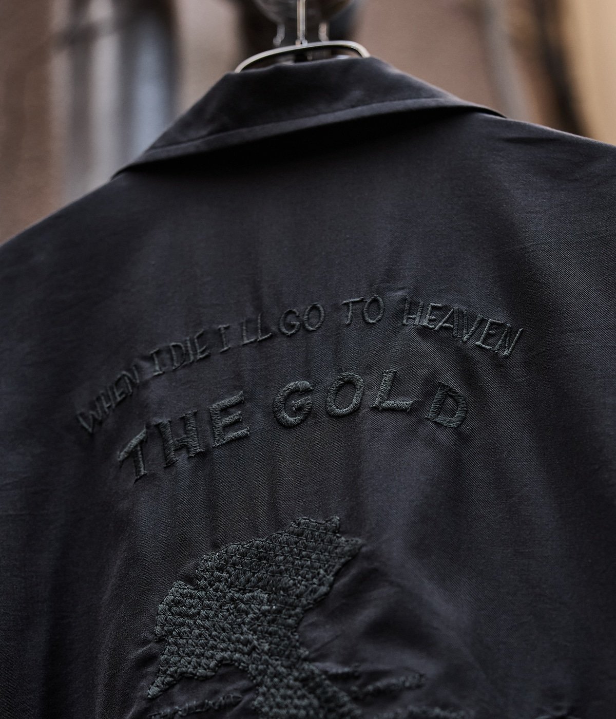 GOLD / ゴールド ： 別注 VIETNAM JACKET AGED MODEL “福禄寿“ 25A