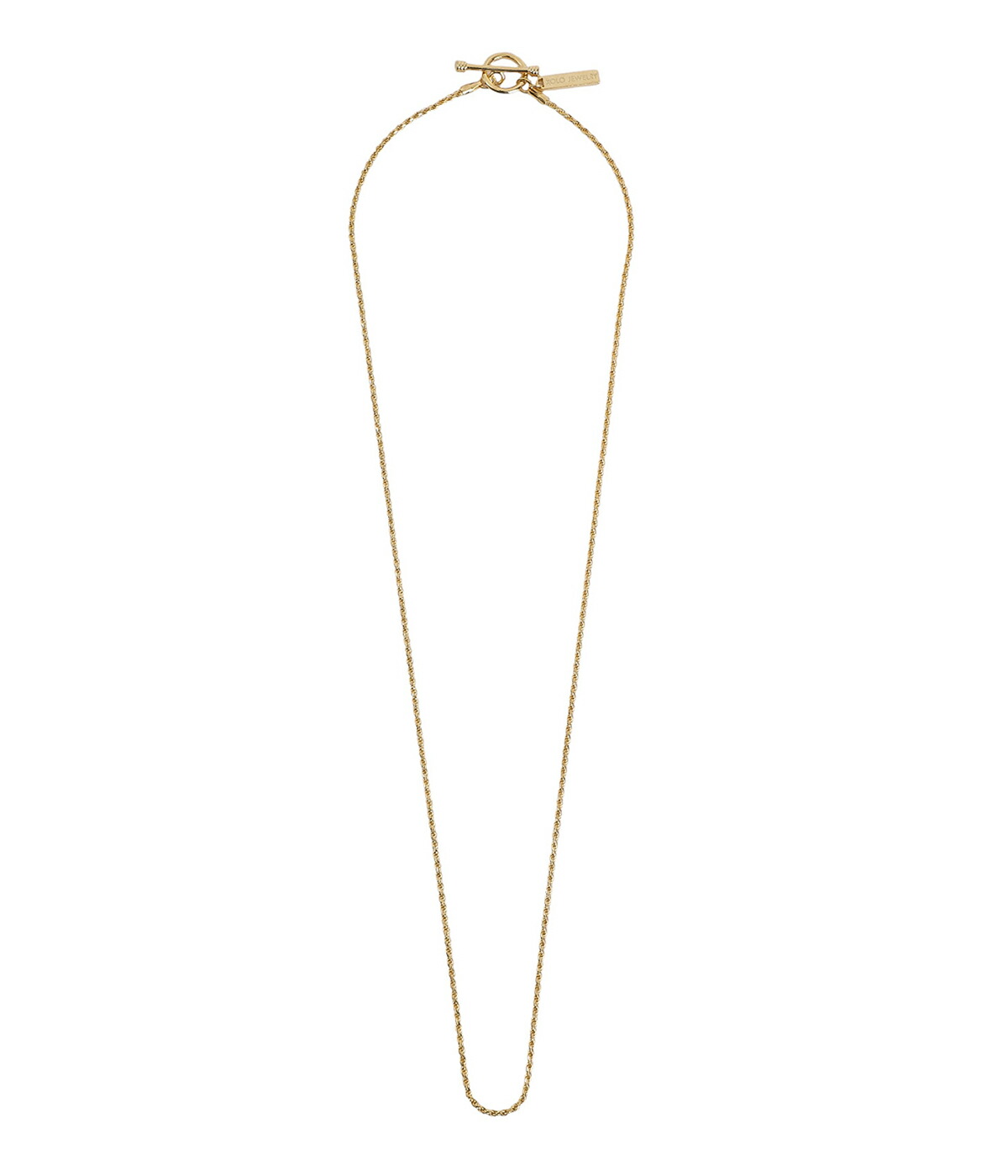 XOLO JEWELRY / ショロ ジュエリー ： Tiny French Rope Link Necklace