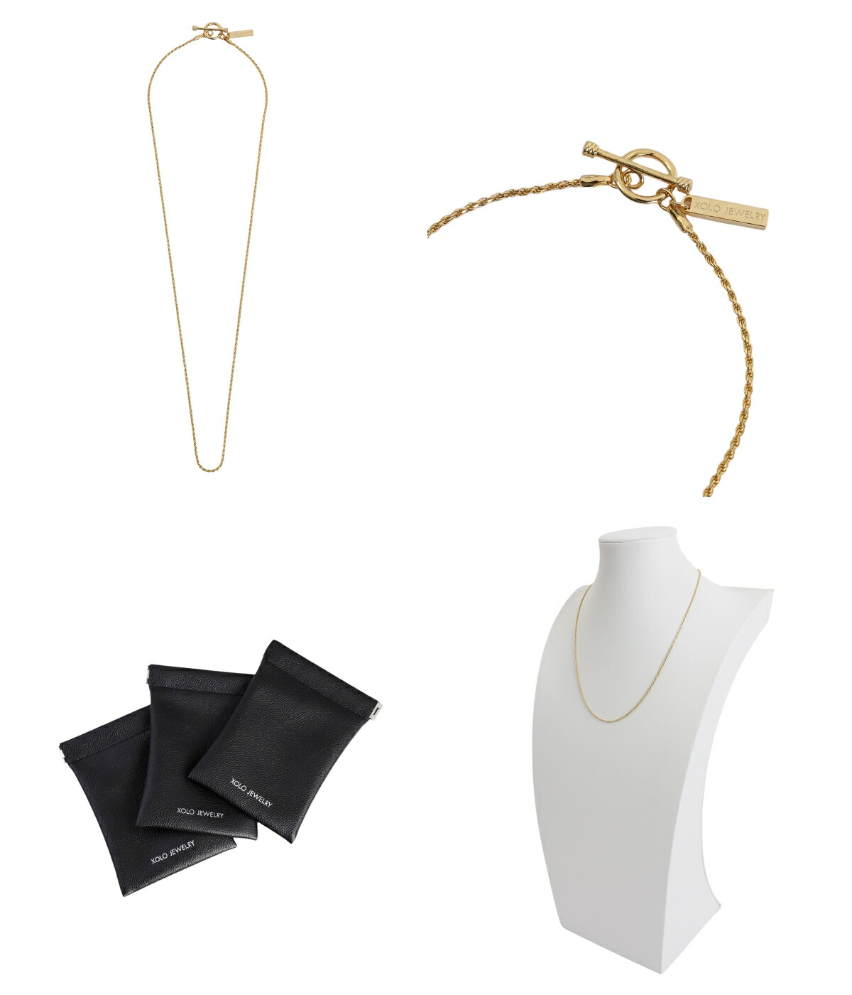 XOLO XOLO JEWELRY / ショロ ジュエリー ： Tiny French Rope Link