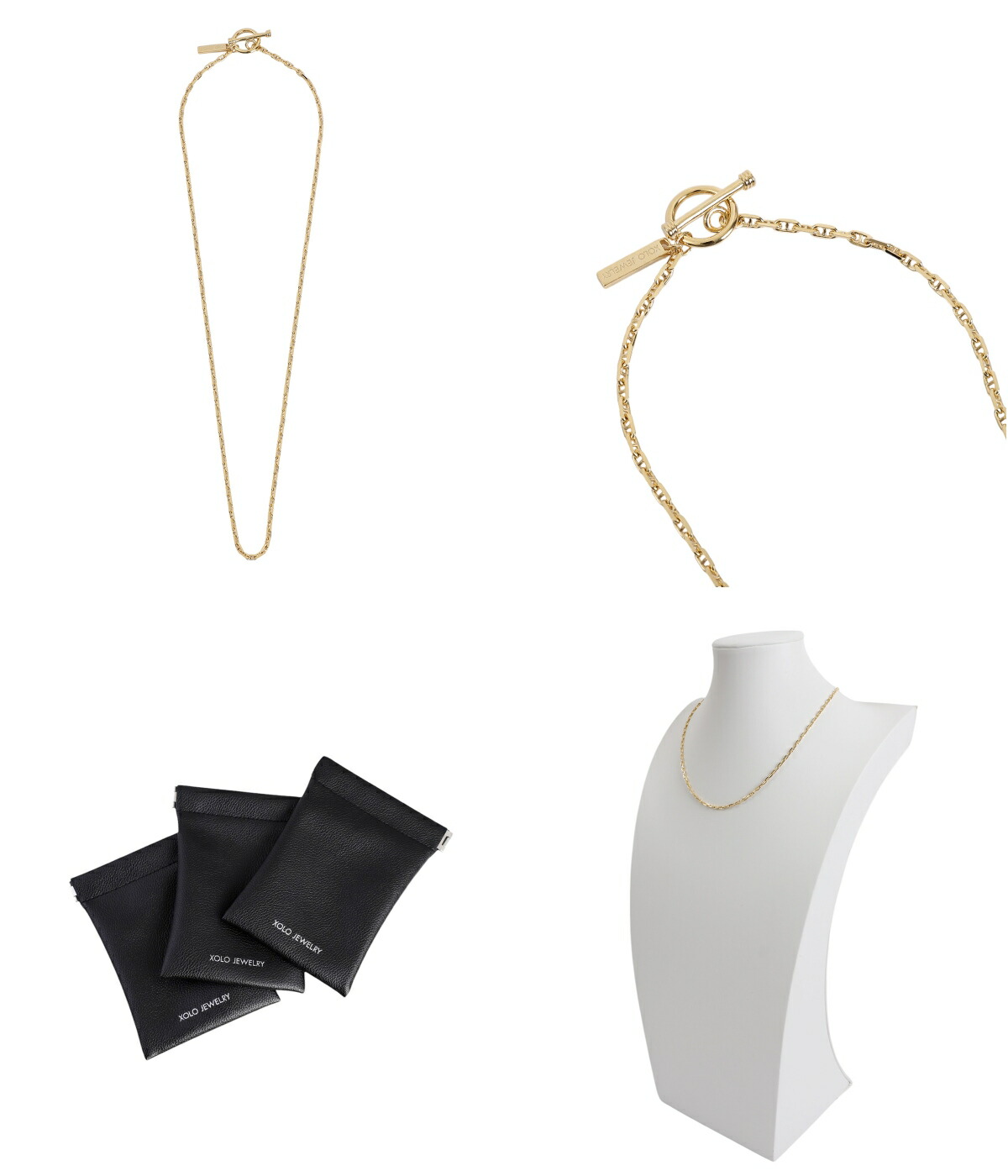 XOLO XOLO JEWELRY / ショロ ジュエリー ： Solid Anchor Link