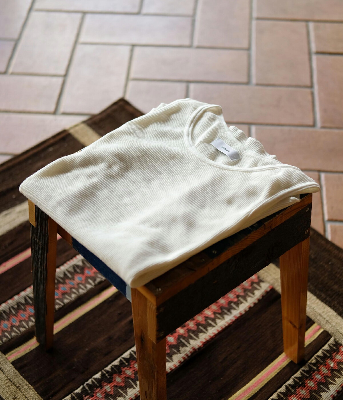 marka / マーカ： [ONLY ARK]別注Exclusive WAFFLE TANK TOP