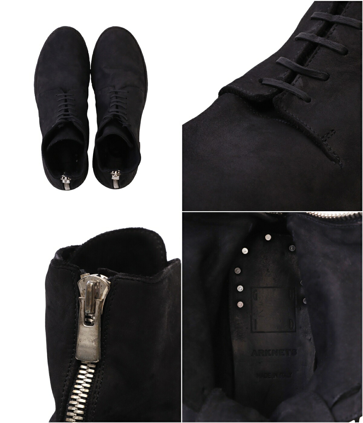 GUIDI / グイディ ： [ONLY ARK]別注 NEW MIDLACE BACK ZIP