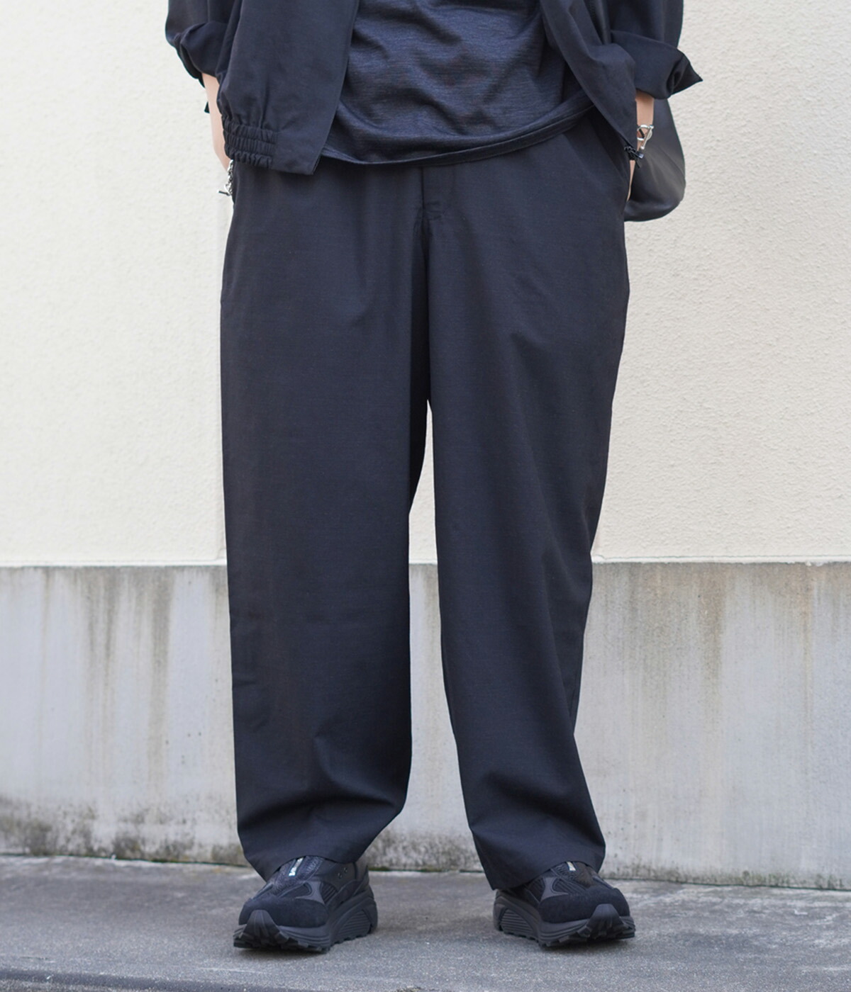 新品未使用 marka COCOON WIDE EASY PANTS 2(M) marka（マーカ） ： COCOON WIDE EASY PANTS - 2/72 washer wool