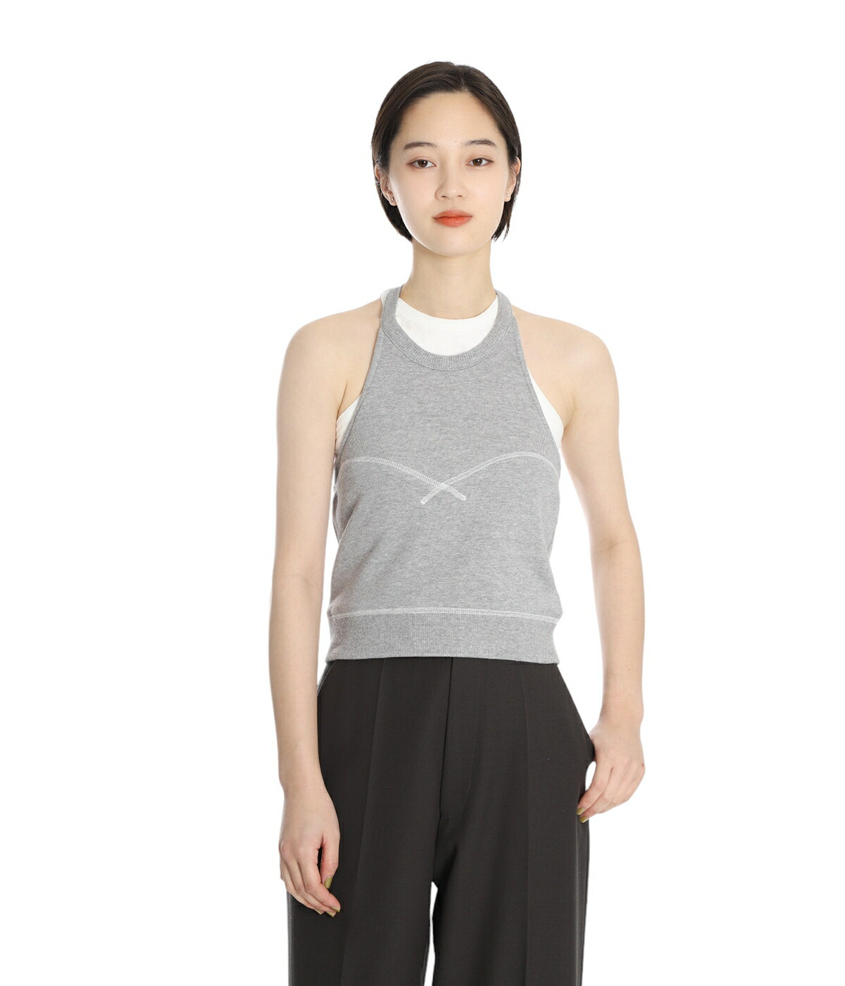 JUN MIKAMI JUN MIKAMI / ジュンミカミ ： スエットホルターネック