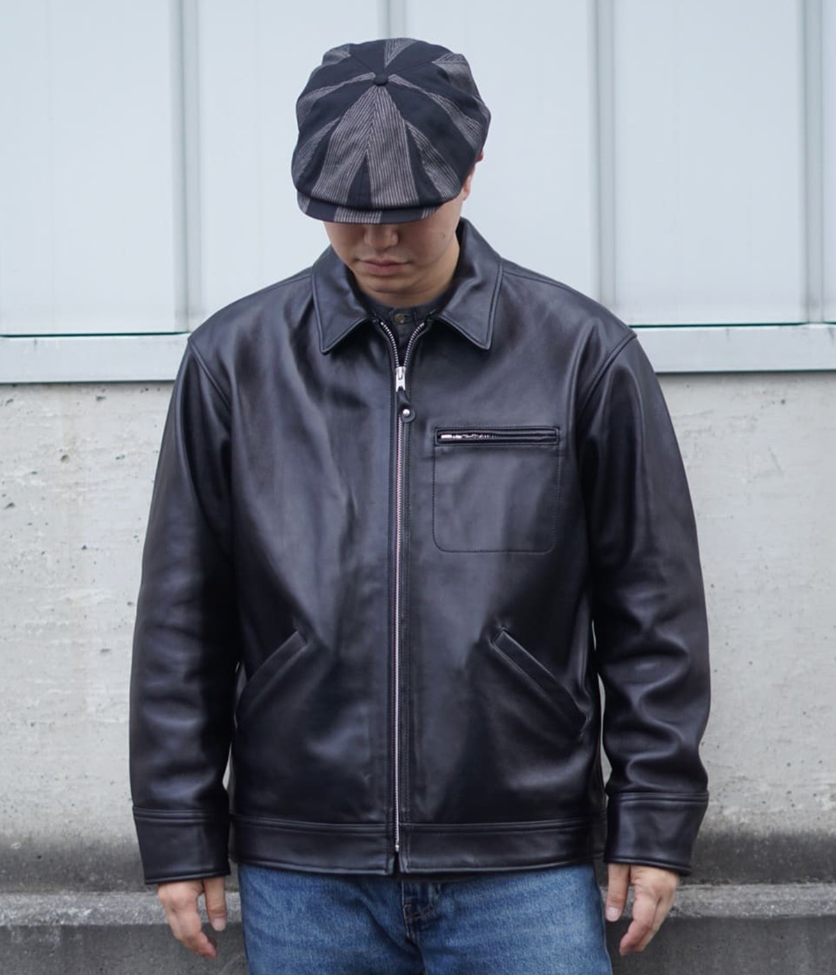 美品✨Schott ショット 3121034 XL TRACKER JACKET Schott N.Y.C 【P10倍】Schott / ショット ： LEATHER TRACKER