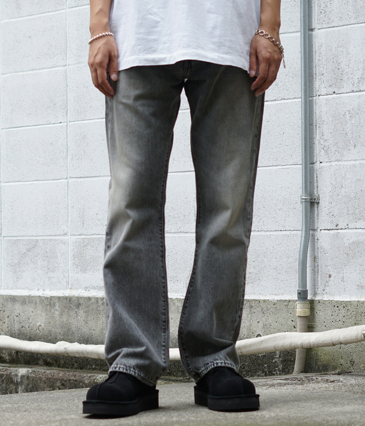 Levi's LEVI'S / リーバイス ： 517 BOOTCUT SPACELESS GREYS