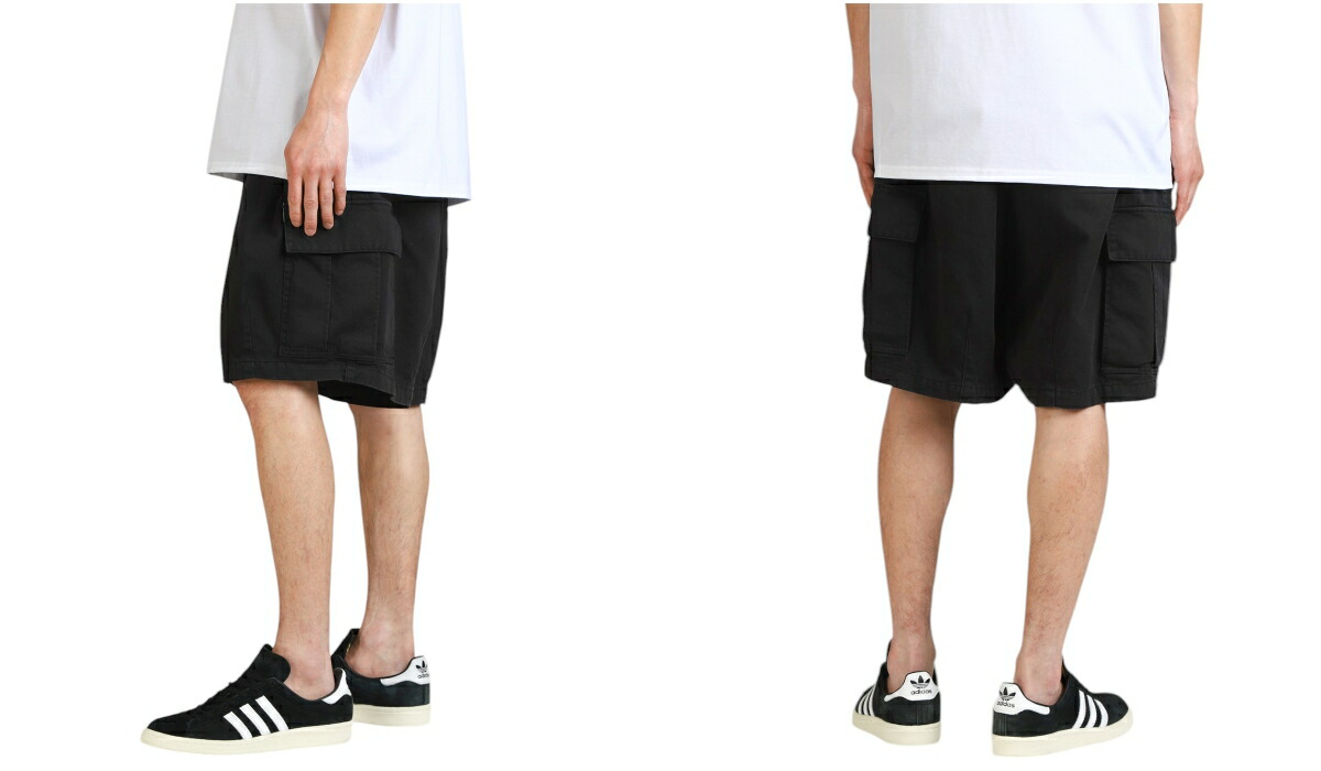 is-ness（イズネス） ： BALLOON EZ CARGO SHORTS / 全2色