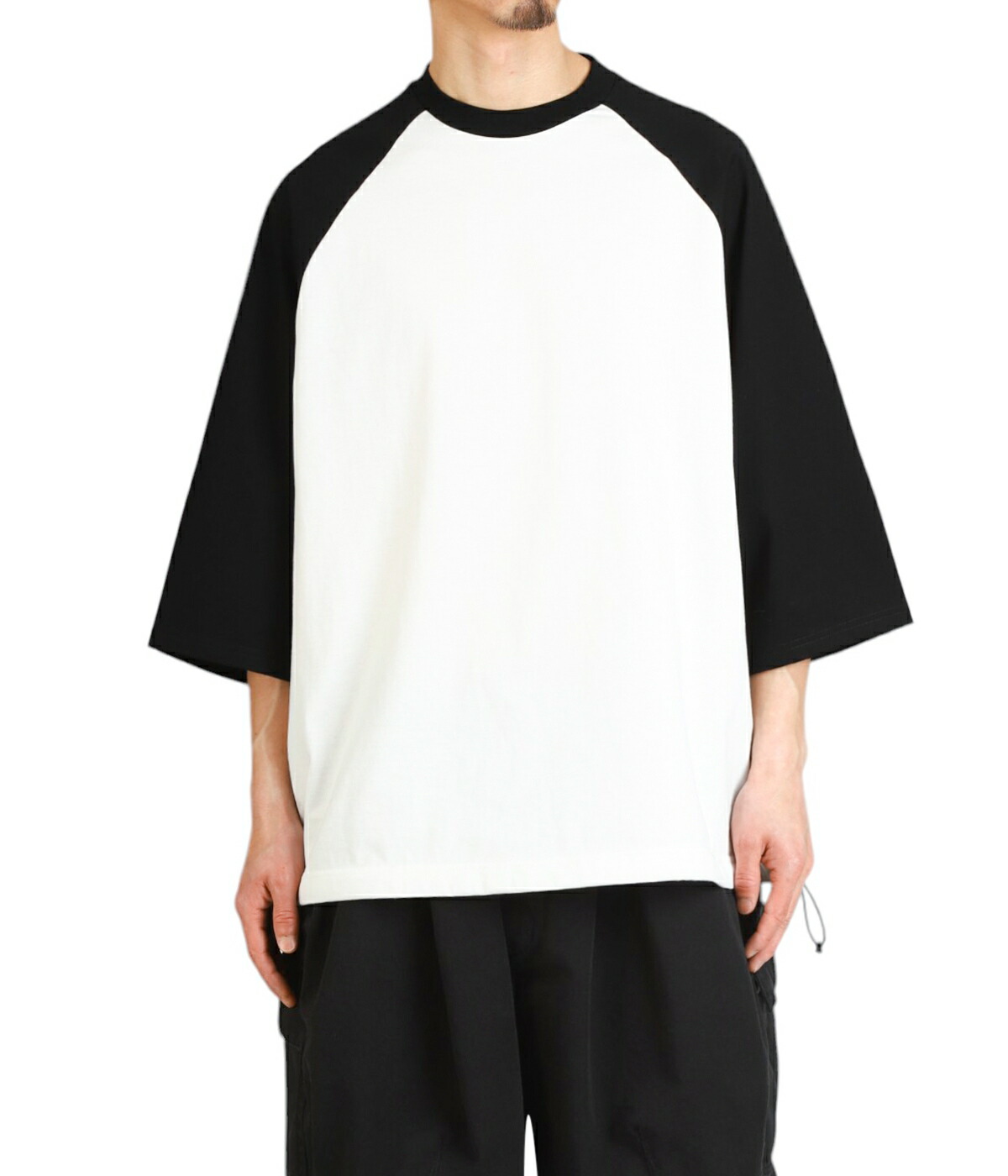 is-ness（イズネス） is-ness /イズネス： BALLOON RAGLAN SLEEVE T 