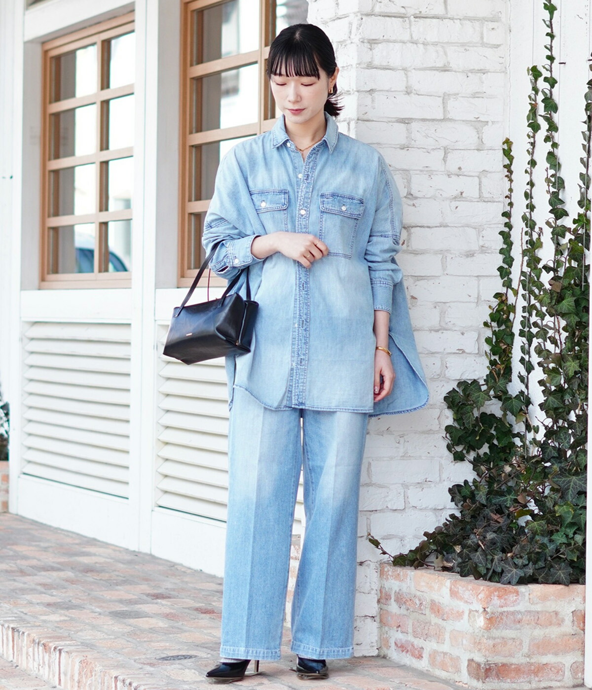 美品★Plage｜定価1,8万 23SS 綺麗色 ワインレッド コットンシャツ フラウグラット ほんのり透け感♪ 上品に着こなせる艶（つや）や