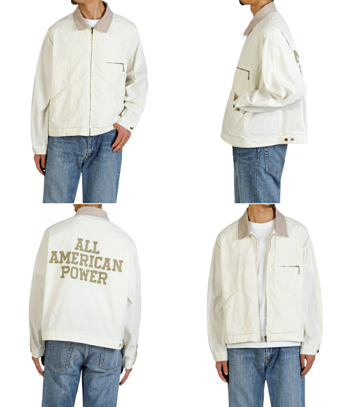 Unlikely / アンライクリー ： Californian Work Jacket Oxford