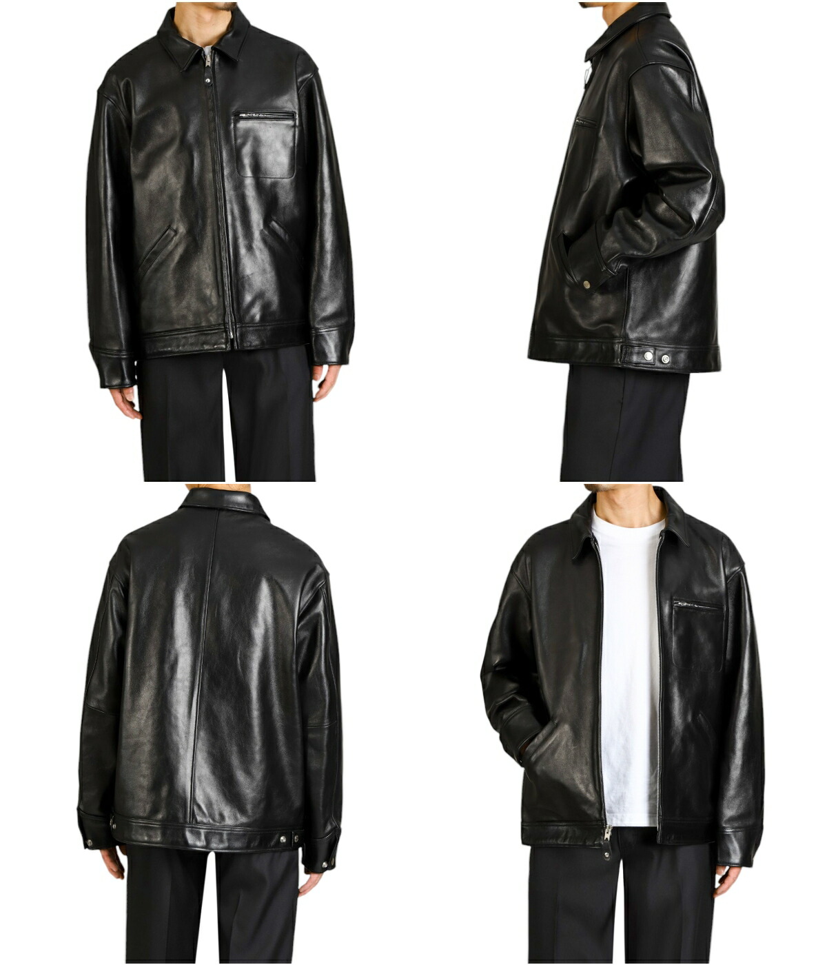 Schott N.Y.C / ショット ： LEATHER TRACKER JACKET 3121034