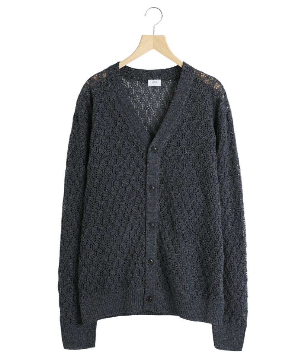 URU / ウル： KNIT CARDIGAN ： 25SUK03[COR] : ARKnets - 通販