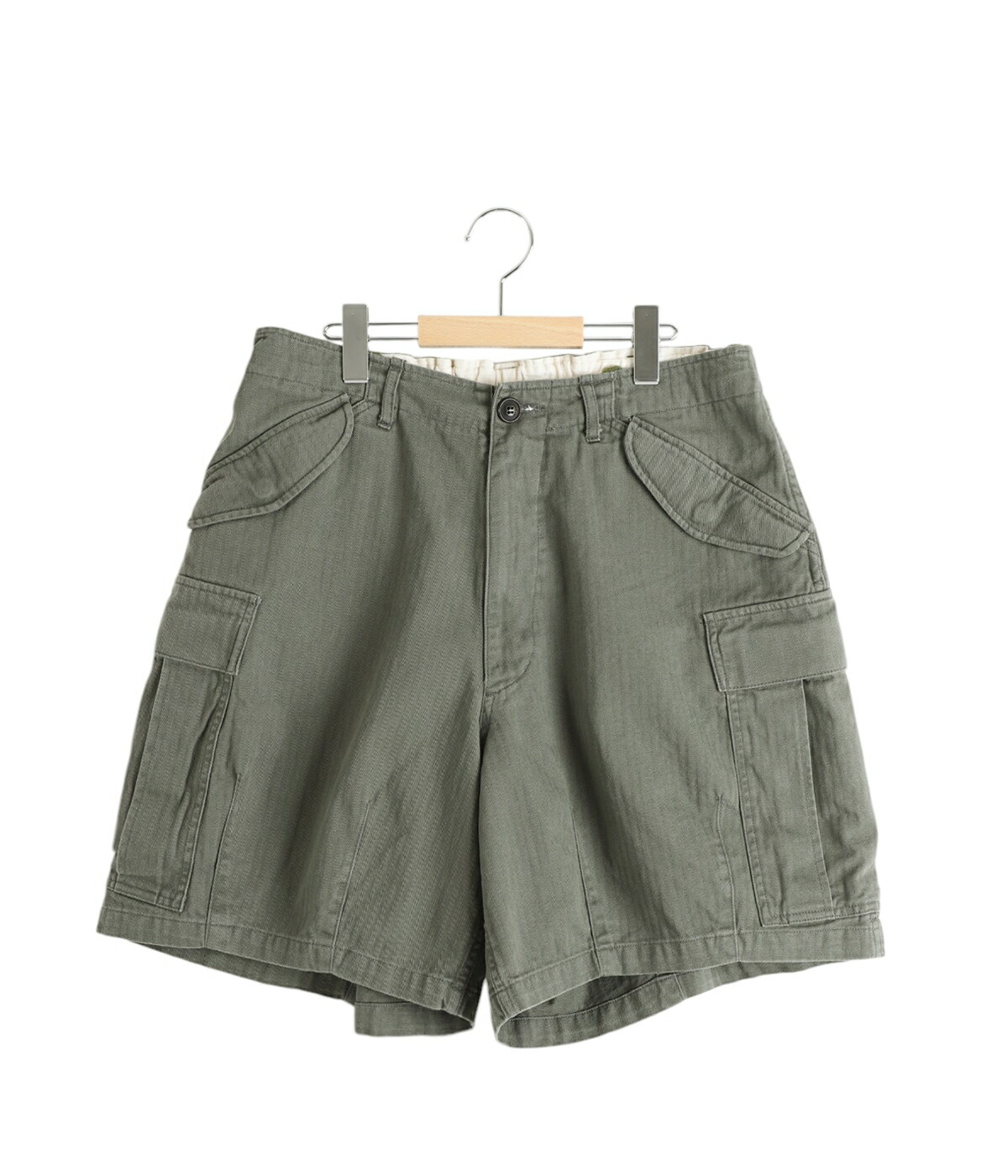 is-ness（イズネス） ： NU MILITARY BALLOON SHORTS ： 1007SSPT02