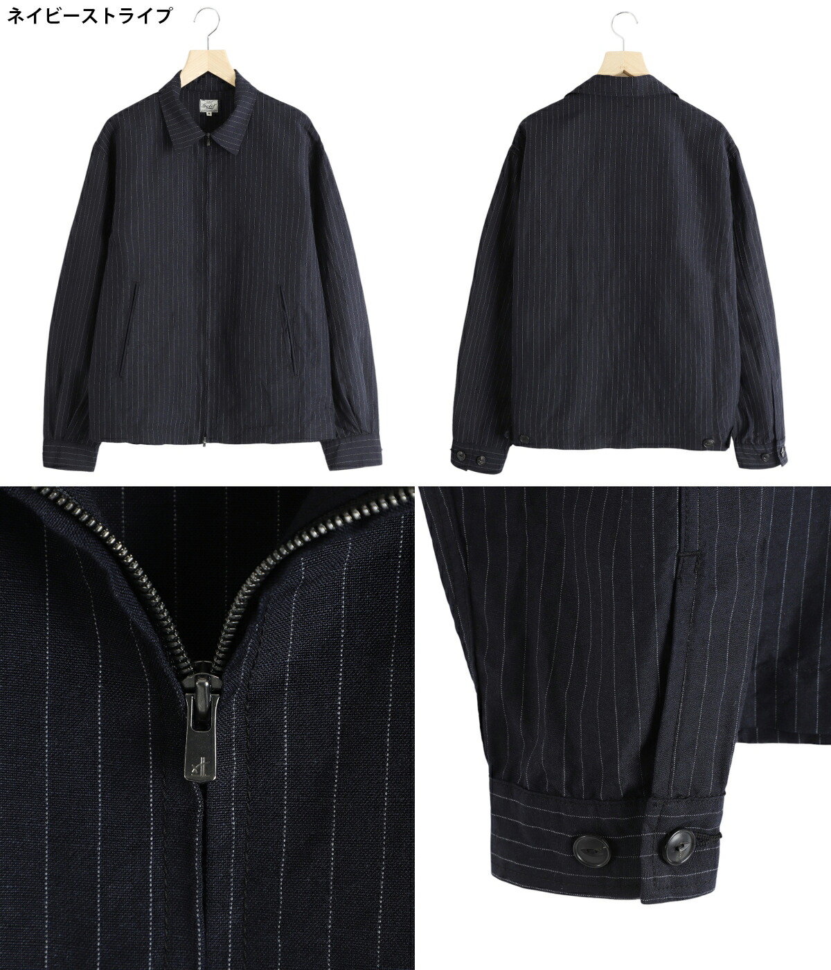 GOLD / ゴールド ： LINEN WOOL TROPICAL SPORTS JACKET 全2色 25A