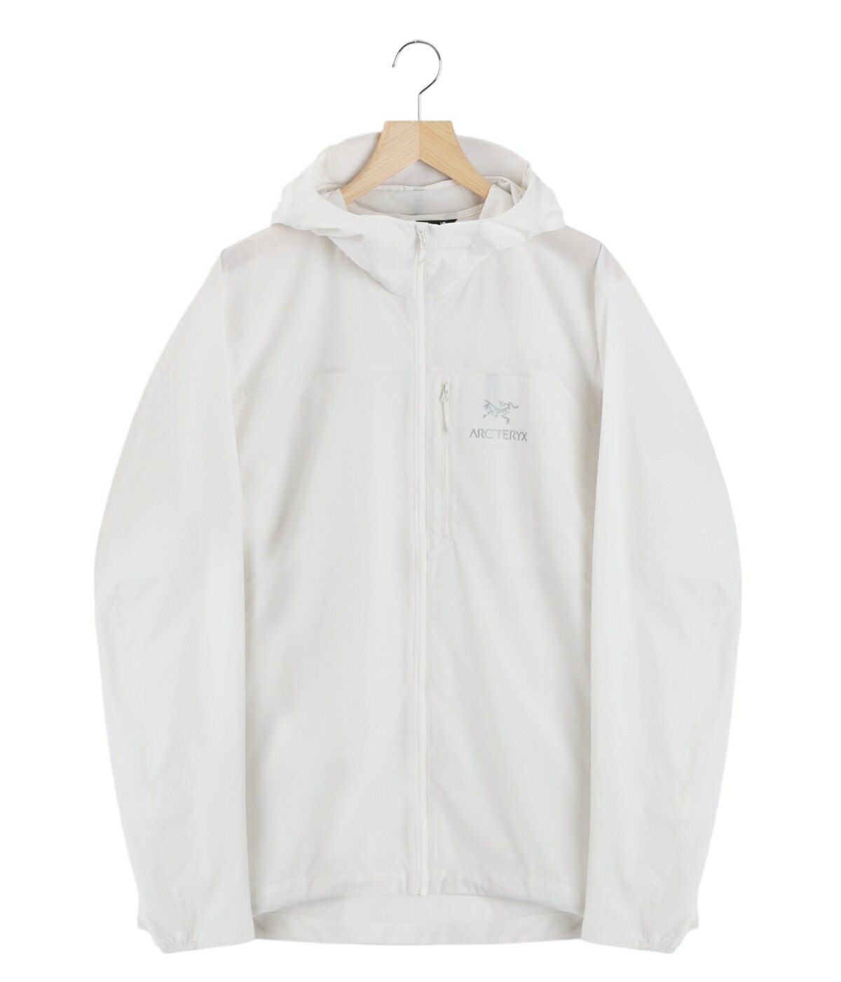 ARC'TERYX ホワイト ポロシャツ S/P アークテリクス 偽物 ワンポイントロゴポロシャツ 半袖 通気速乾 軽量