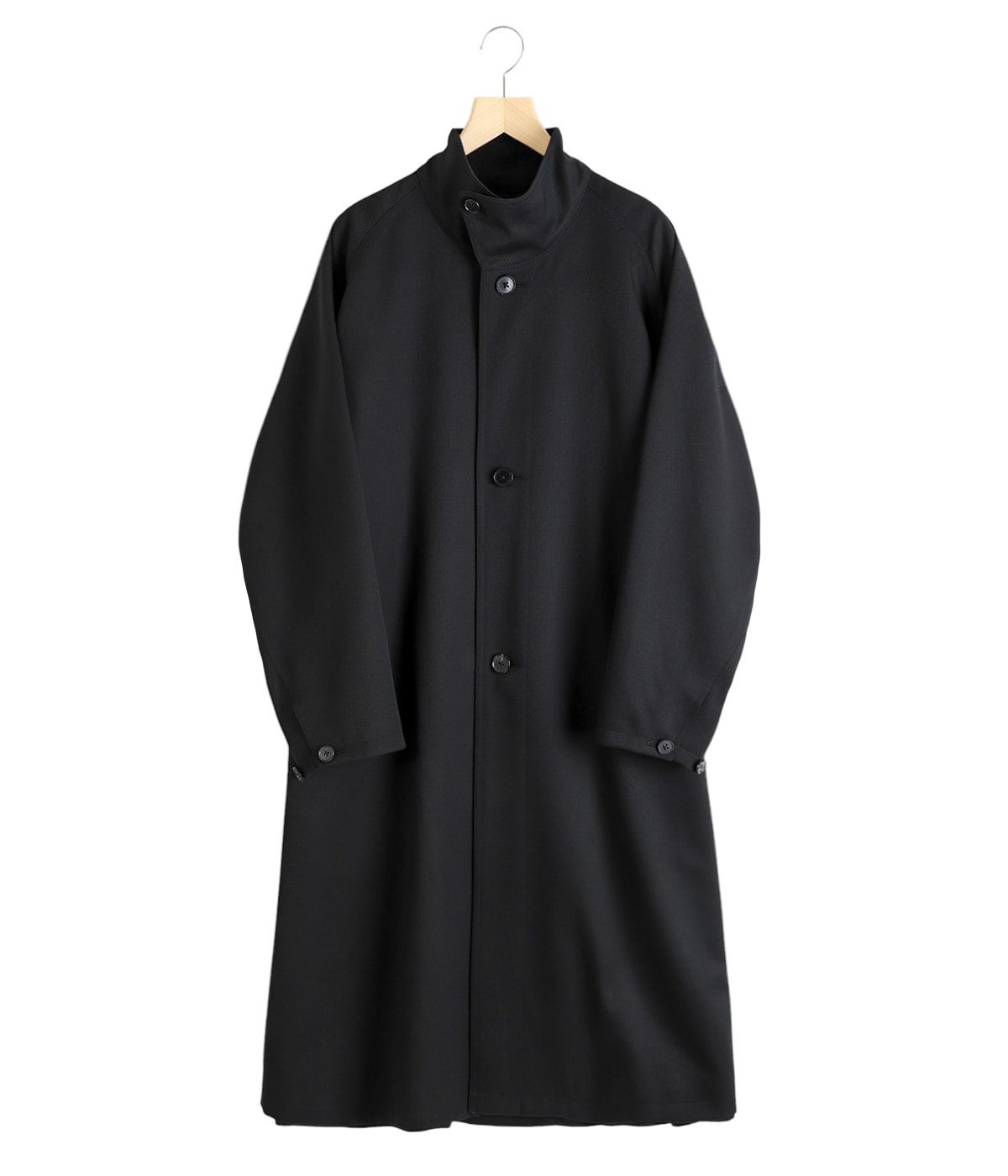 タグ付き　新品未使用　CABaN スタンドカラーコート CABaN（キャバン） ： ウールギャバジン スタンドカラーコート / 全2色