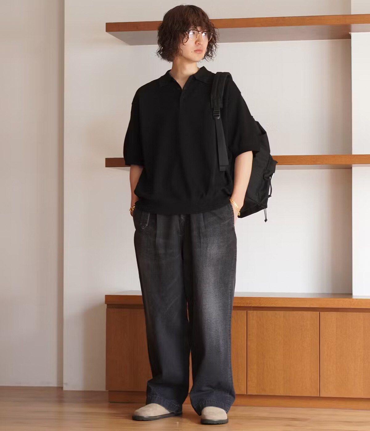 Hender Scheme（エンダースキーマ） ： buggs suede ： qn-rs-bug