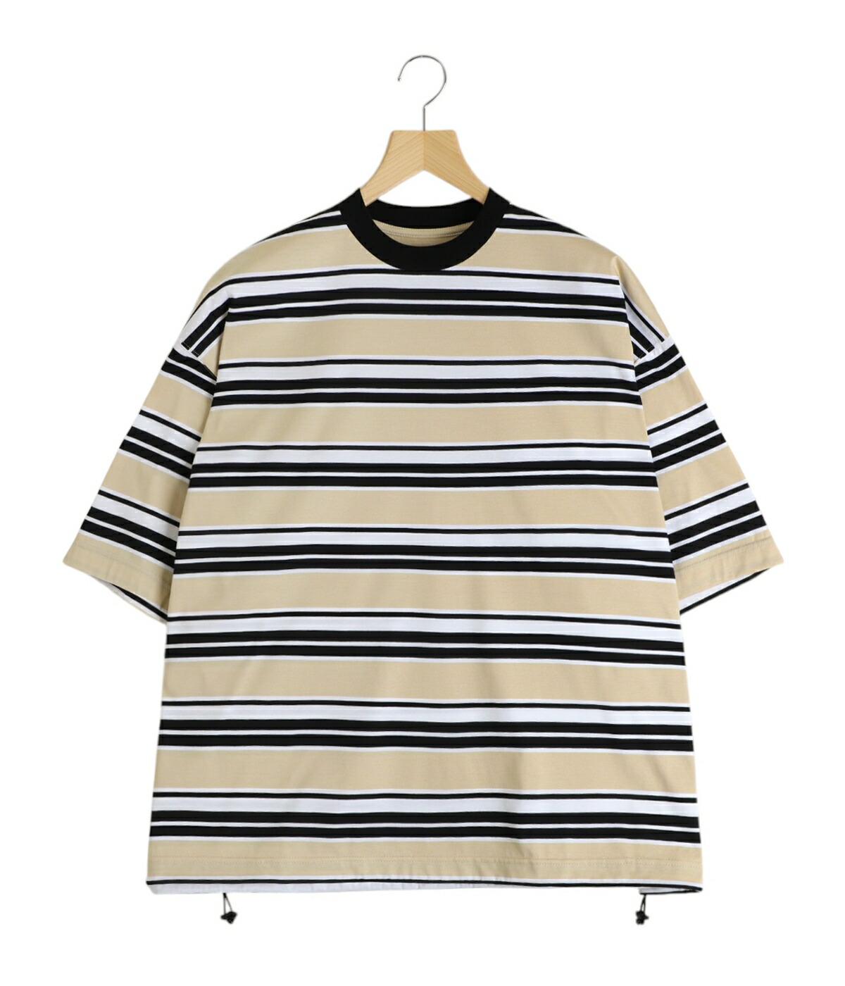 新品　is-ness 24aw balloon switching tee is-ness - イズネス24AW BALLOON STRIPES T SHIRT(31SSSH05-2