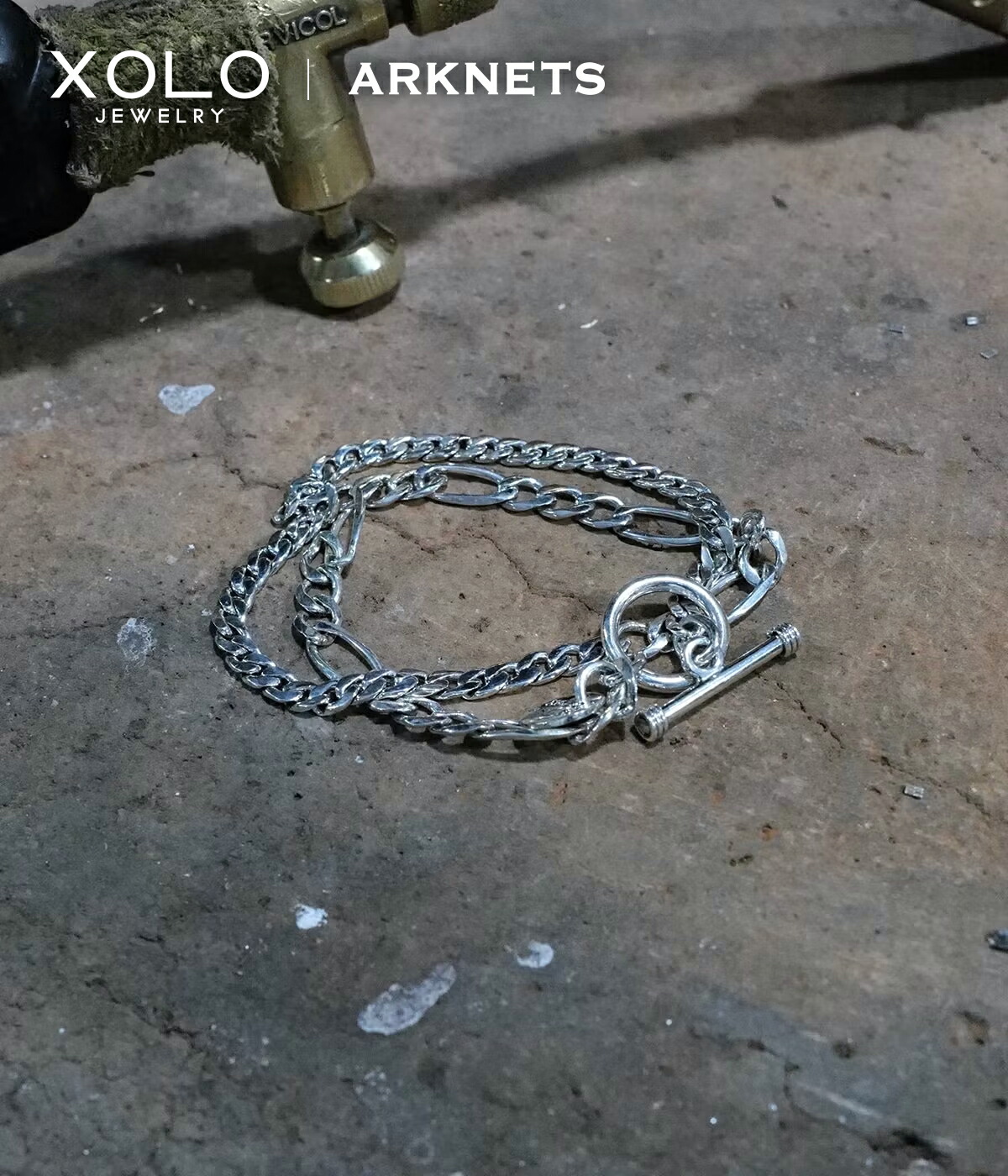 XOLO XOLO JEWELRY / ショロ ジュエリー ： 別注 Double Bracelet