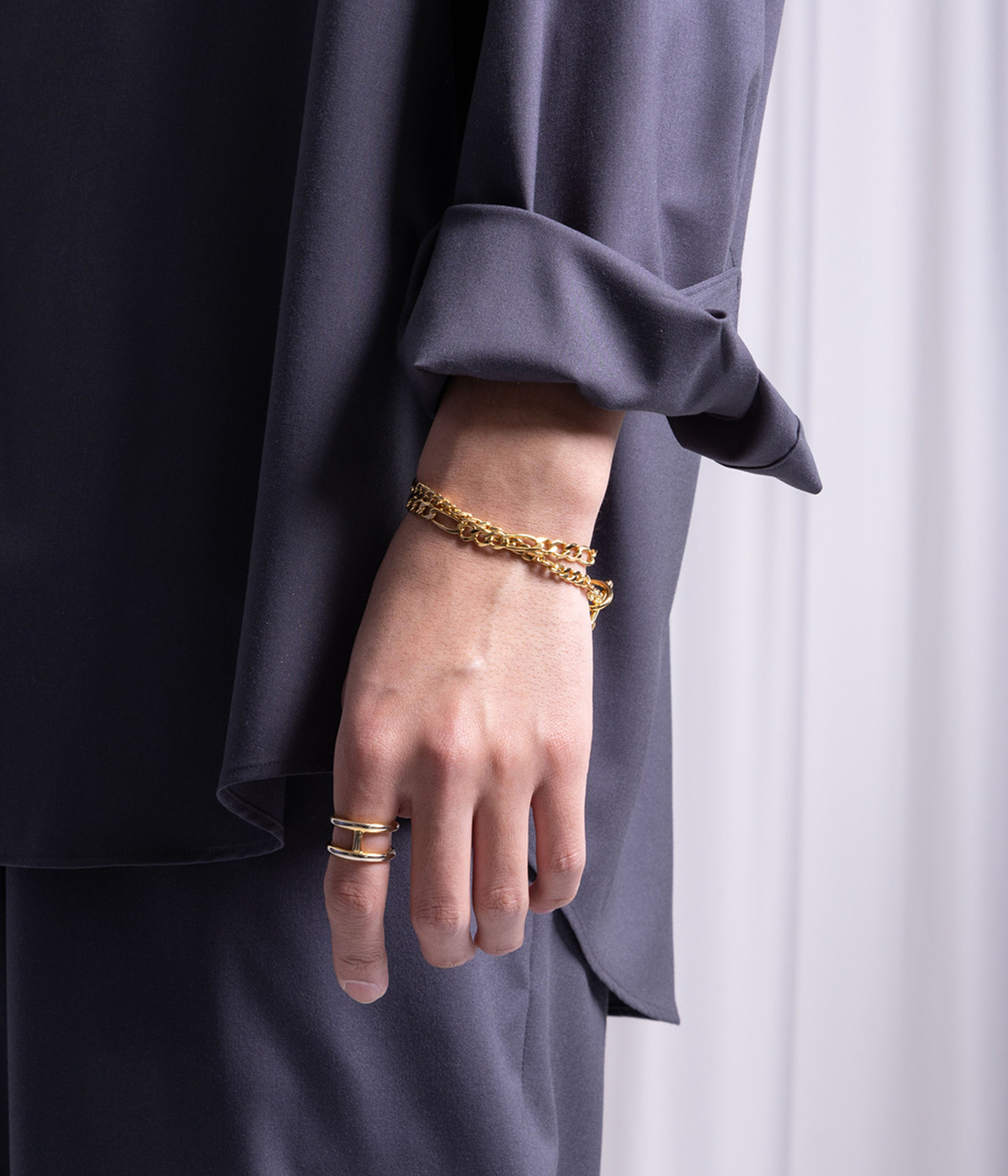 XOLO XOLO JEWELRY / ショロ ジュエリー： 別注 Double Bracelet Basic