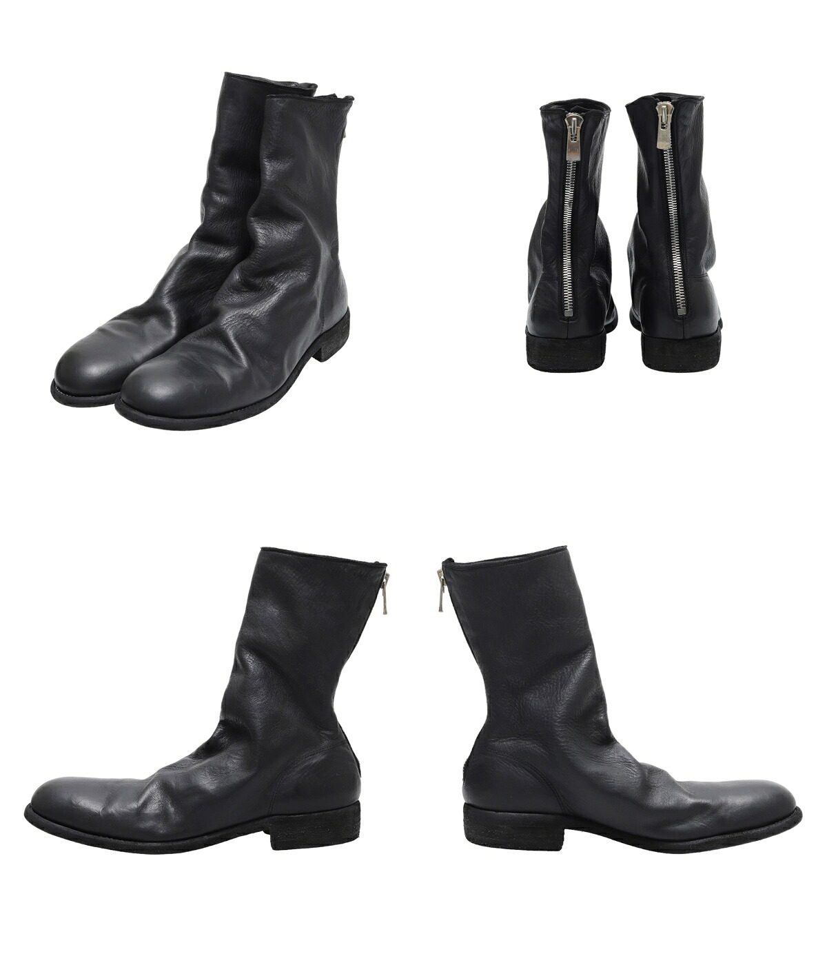 GUIDI（グイディ） ： 988 Horse Full Grain Backzip Boot ： 988
