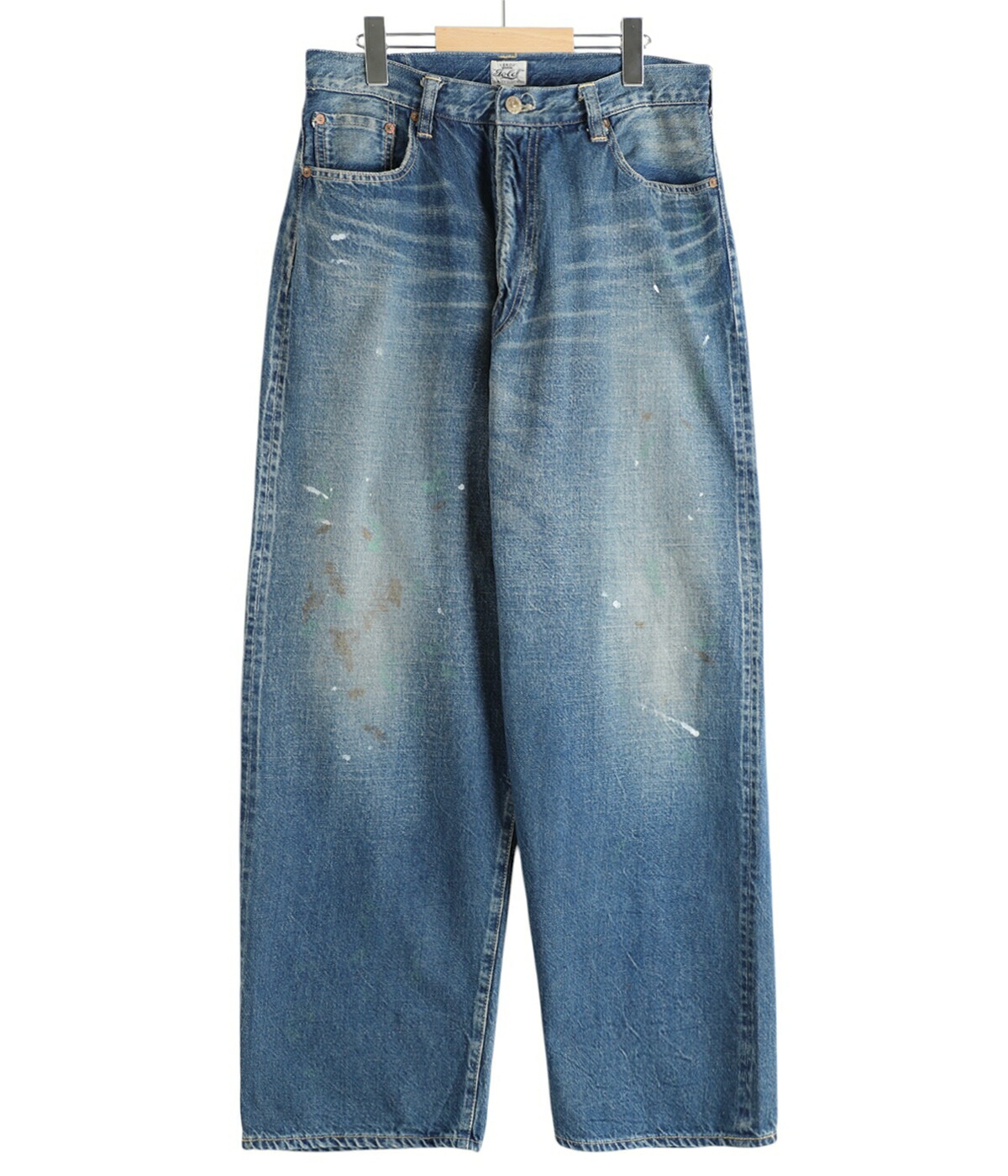 GOLD / ゴールド ： RECYCLED WASTE SUVIN COTTON YARN 11.5oz
