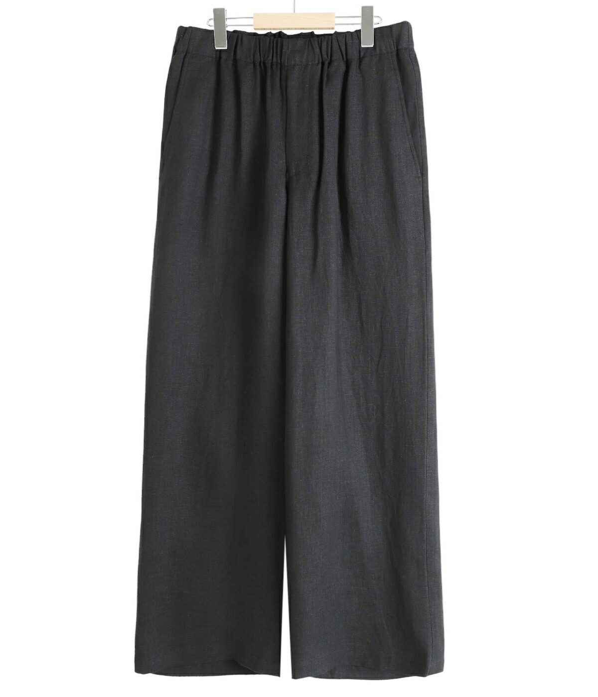 marka（マーカ） ： WIDELEG EASY PANTS - LINEN TROPICAL - / 全2色 