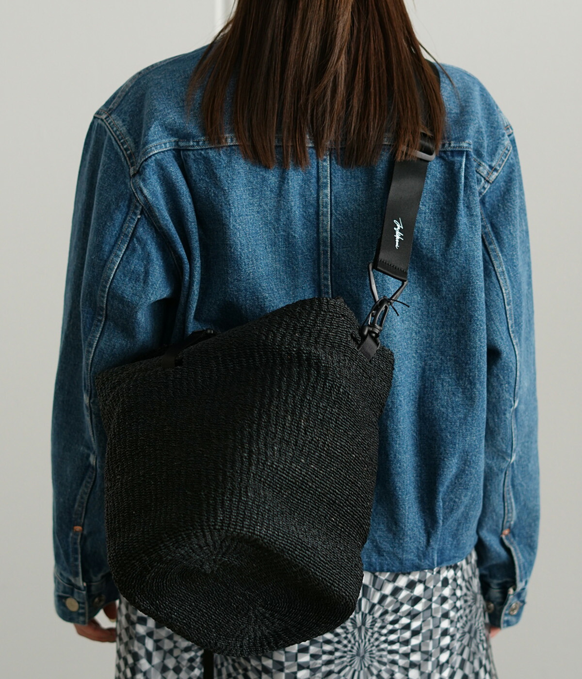 ★新品、タグ付★junmikami ジュンミカミ　ショルダーバスケットバッグ JUN MIKAMI 【10%OFF】JUN MIKAMI / ジュンミカミ ： ショルダー