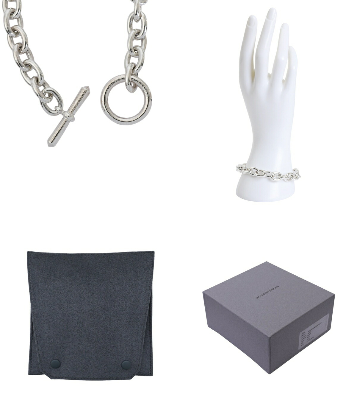 END / エンド ： The standard bracelet -MEDIUM- ENDB054-MEDIUM 