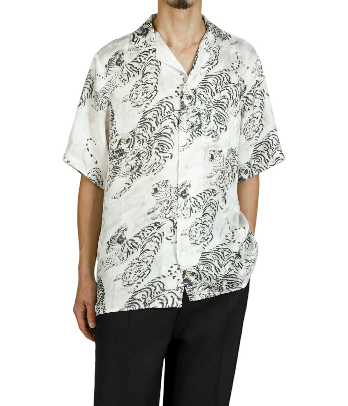 NIPOALOHA / ニポアロハ ： SILK CUPRO SHORT SLEEVE ALOHA