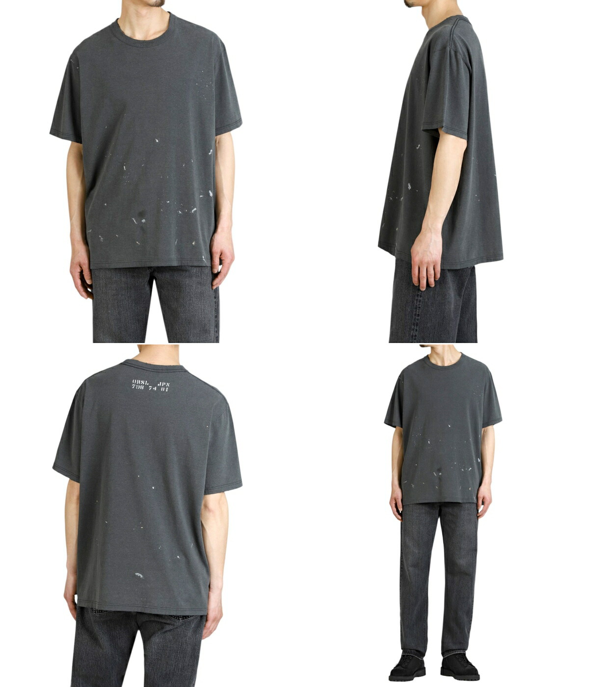orSlow / オアスロウ ： 別注 T-SHIRT ORSL JPN PRINT 全2色