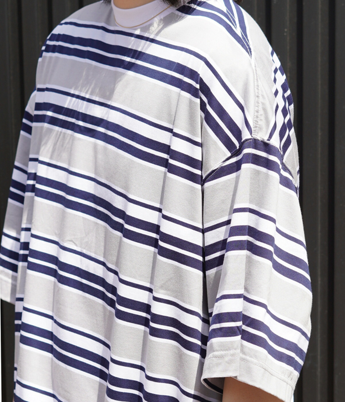 is-ness / イズネス ： BALLOON BORDER T-SHIRT 全2色 31SSSH05-2-25SS