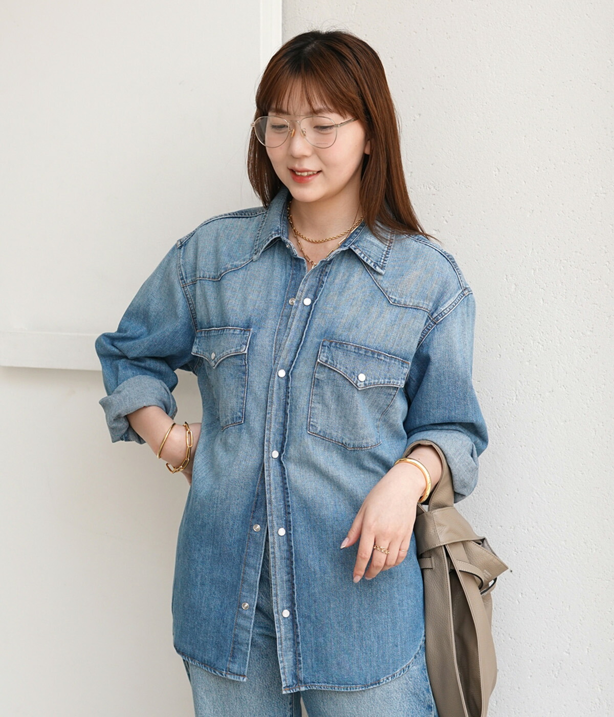 シチズンズオブヒューマニティー 長袖シャツ KAYLA shrunken レディース SIZE S Citizens of humanity Kayla Shrunken Linen Shirt in Chocolate – Citizens of Humanity