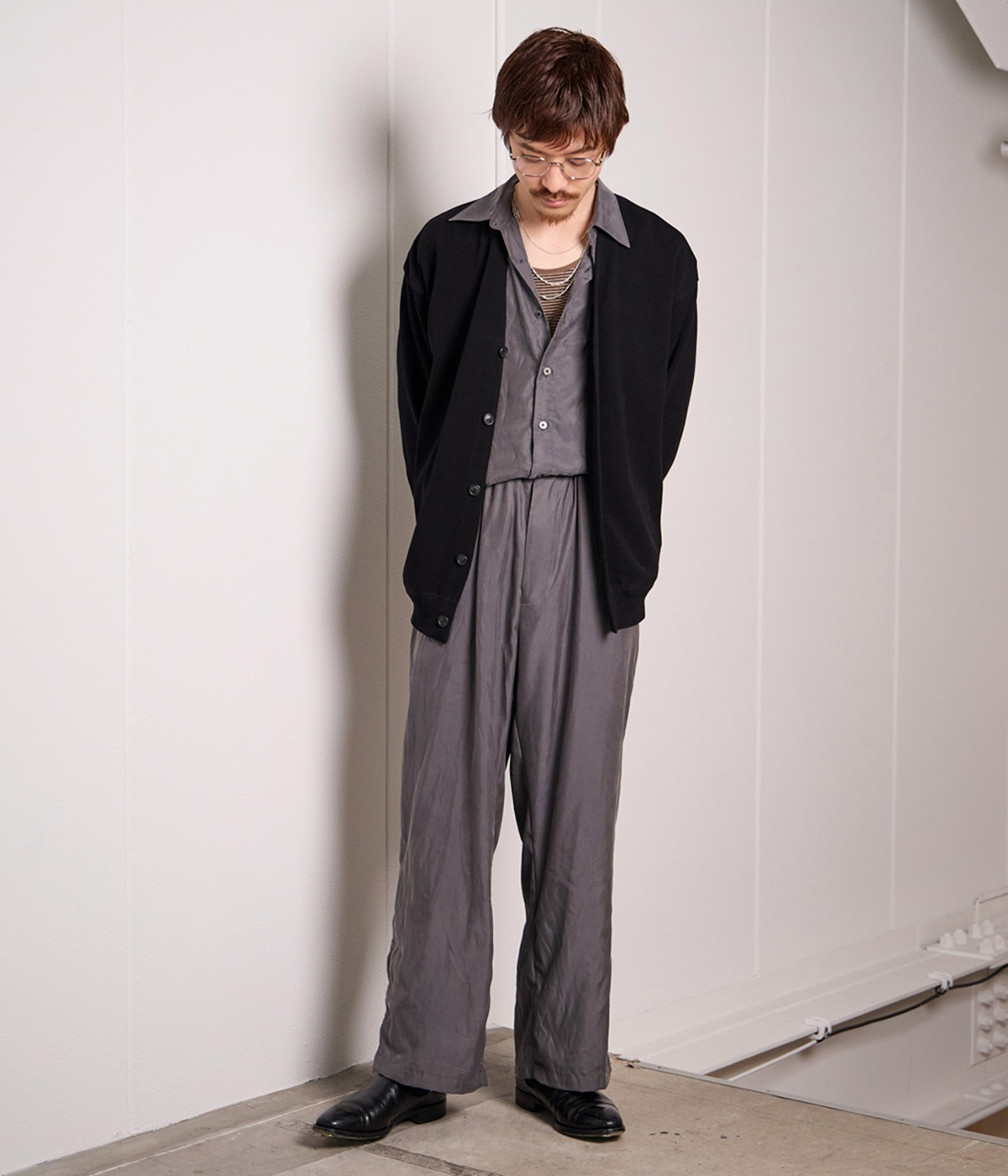 LAVER（ラバー） ： CHAIN NECKLACE TT050 -50cm- ： LAVER-NO-TT050