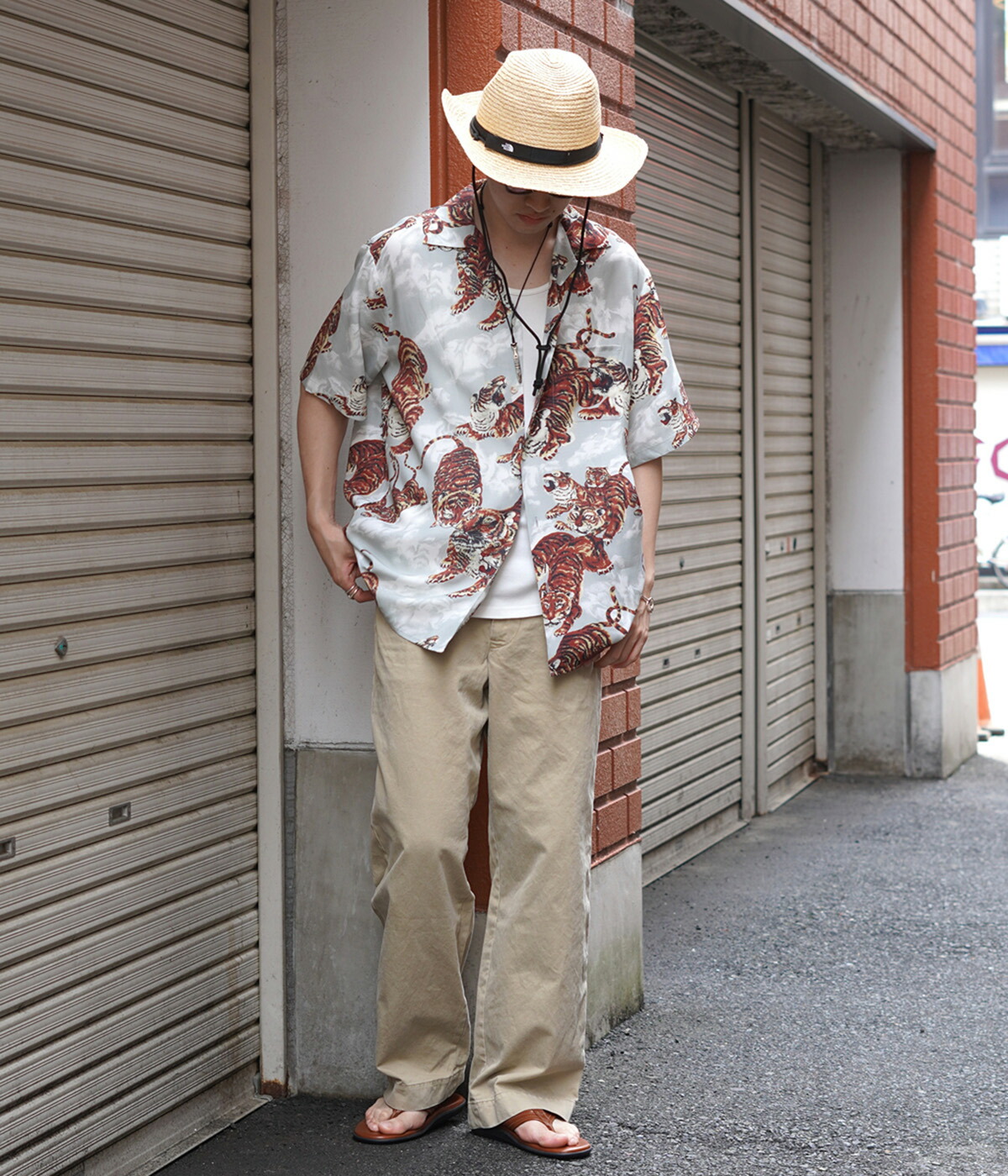 NIPOALOHA（ニポアロハ） ： 別注 RAYON SHORT SLEEVE ALOHA SHIRT ONE