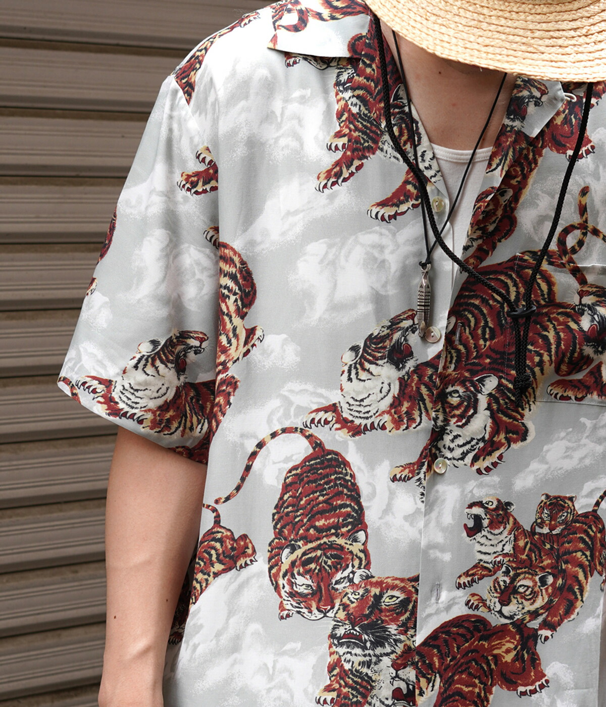 NIPOALOHA（ニポアロハ） ： 別注 RAYON SHORT SLEEVE ALOHA SHIRT ONE
