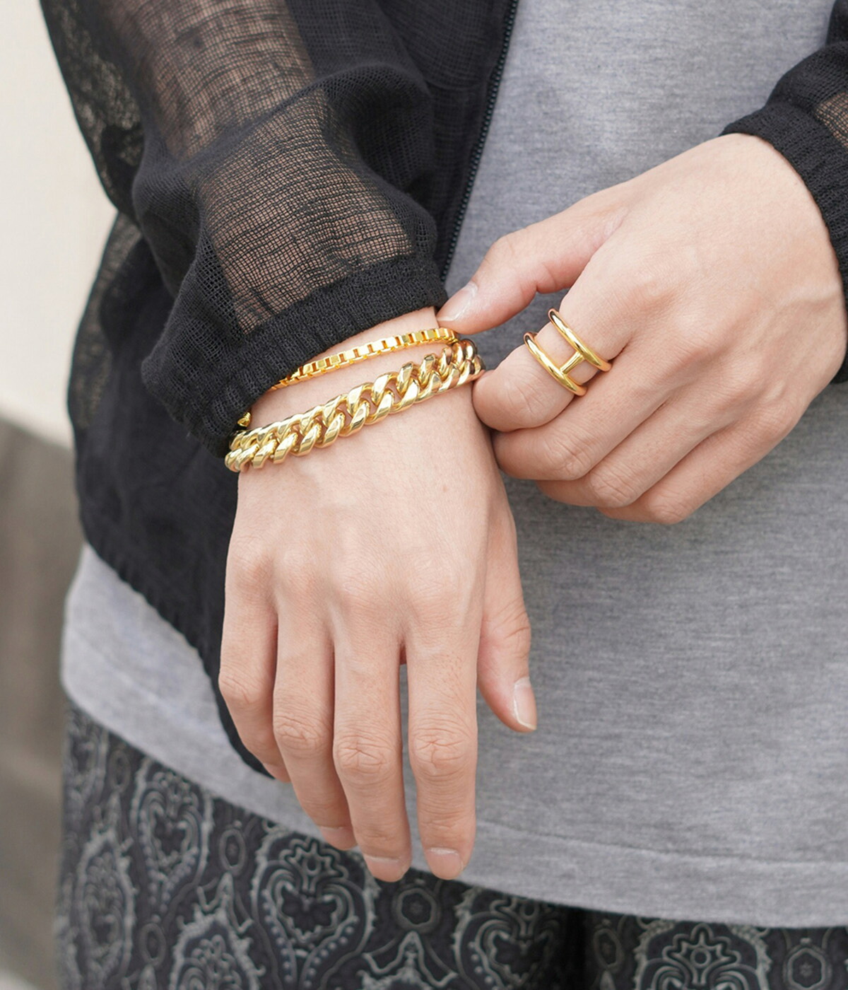 XOLO XOLO JEWELRY / ショロ ジュエリー ： Venetian Link Bracelet
